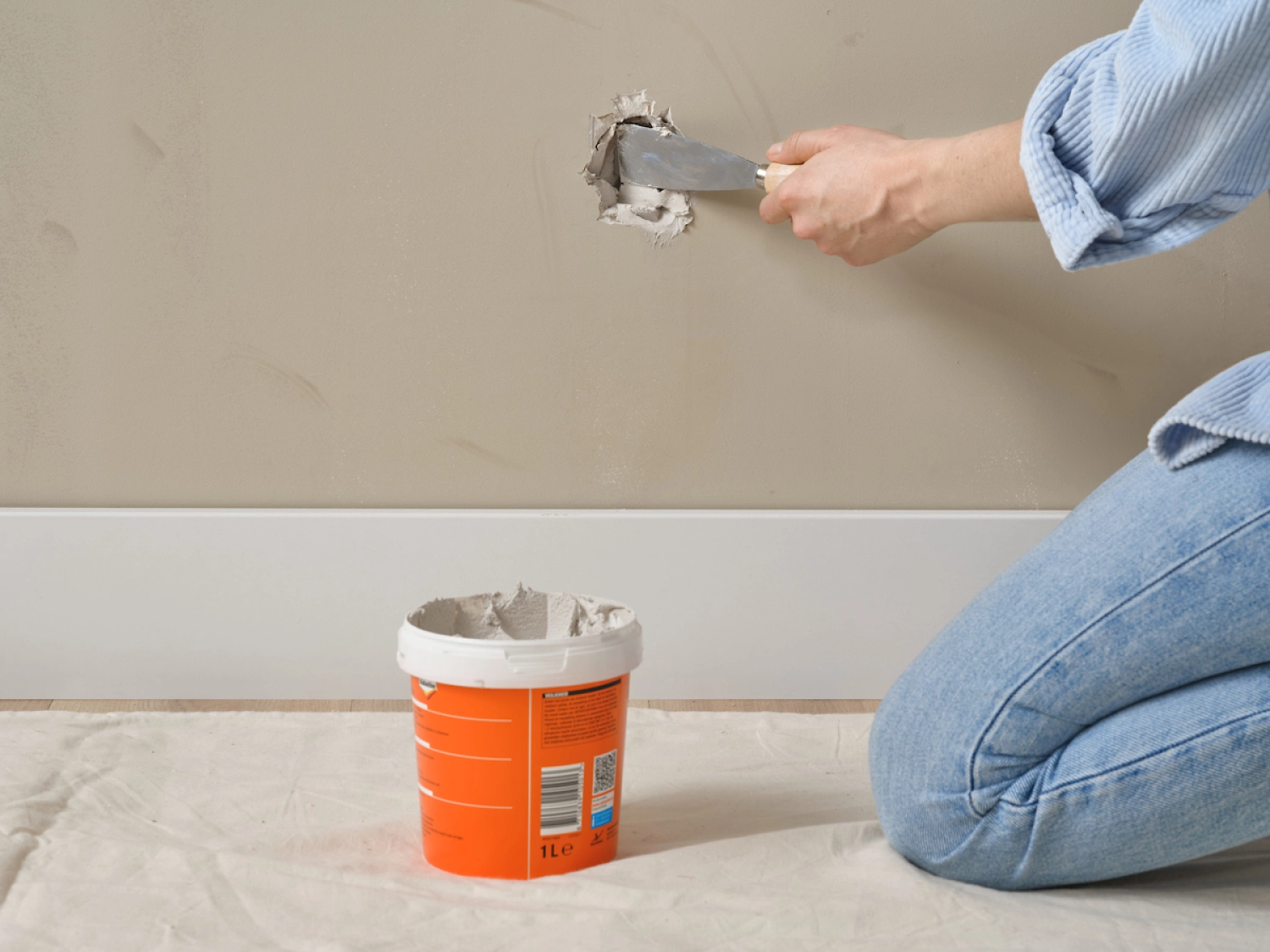 Alabastine Grote Gatenvuller - Pasta - 1L-image