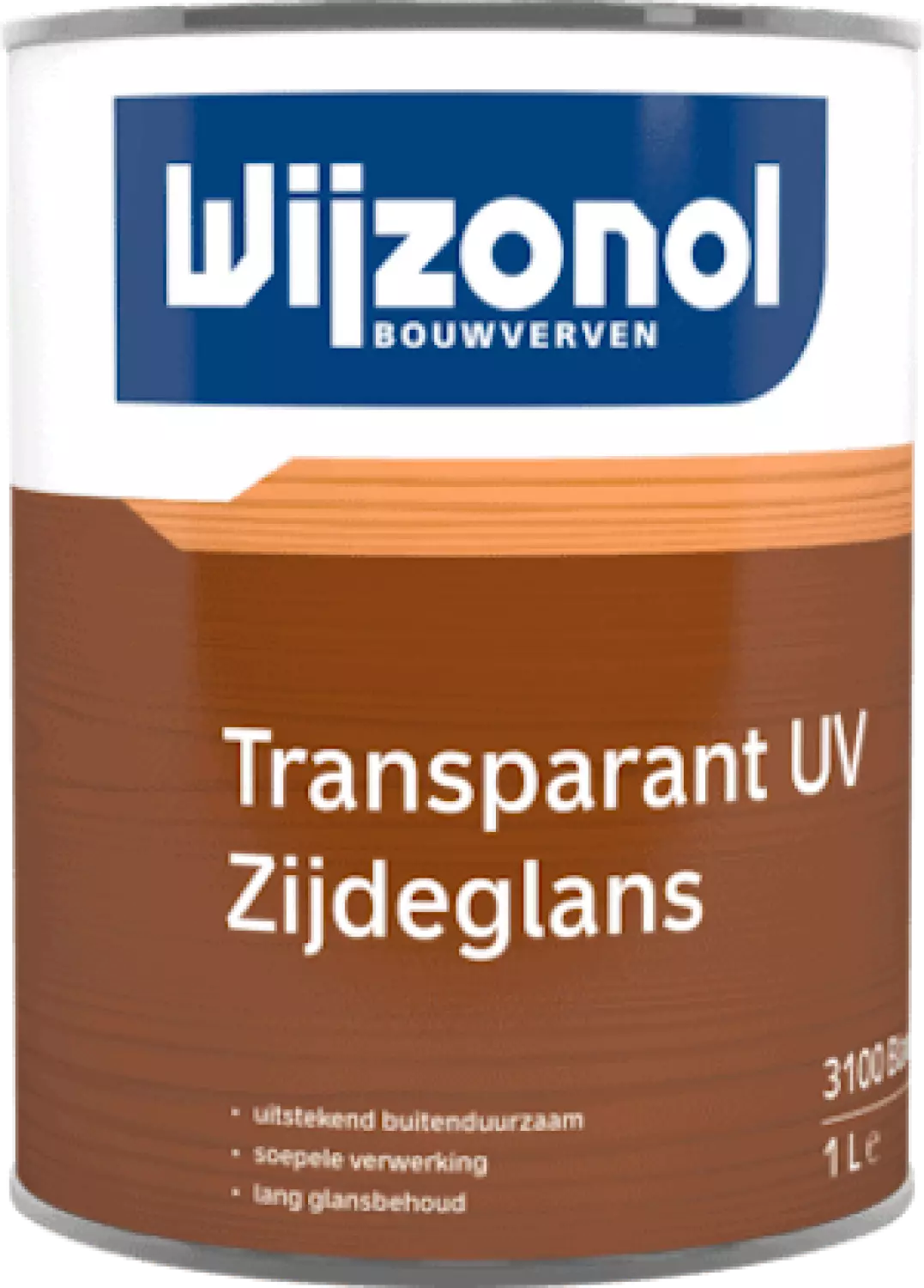 Wijzonol Transparant Uv Zijdeglans - Blank - 1L-image