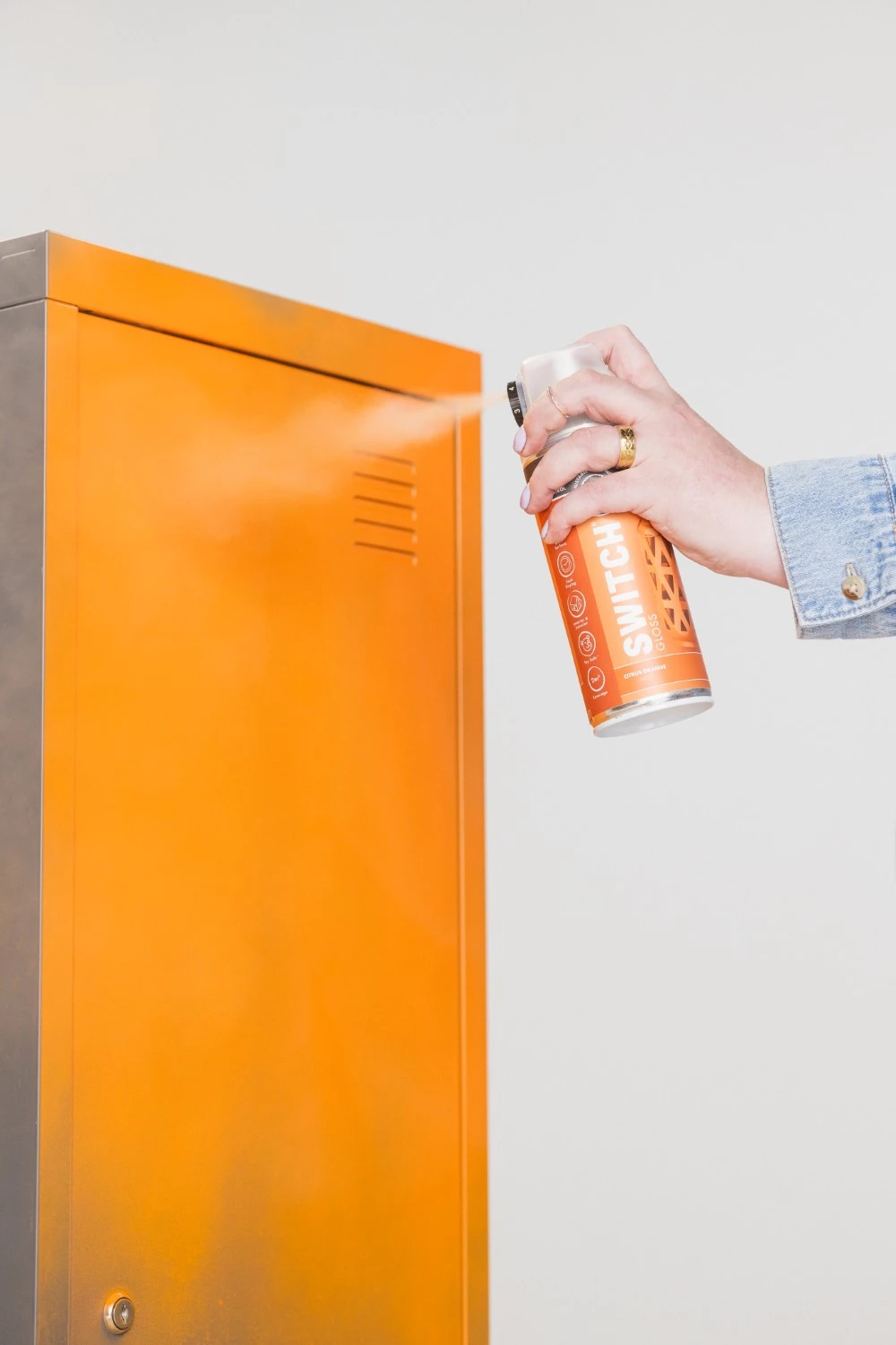 Rust-Oleum Switch Spuitlak - Hoogglans Citrus Oranje - 400ml-image