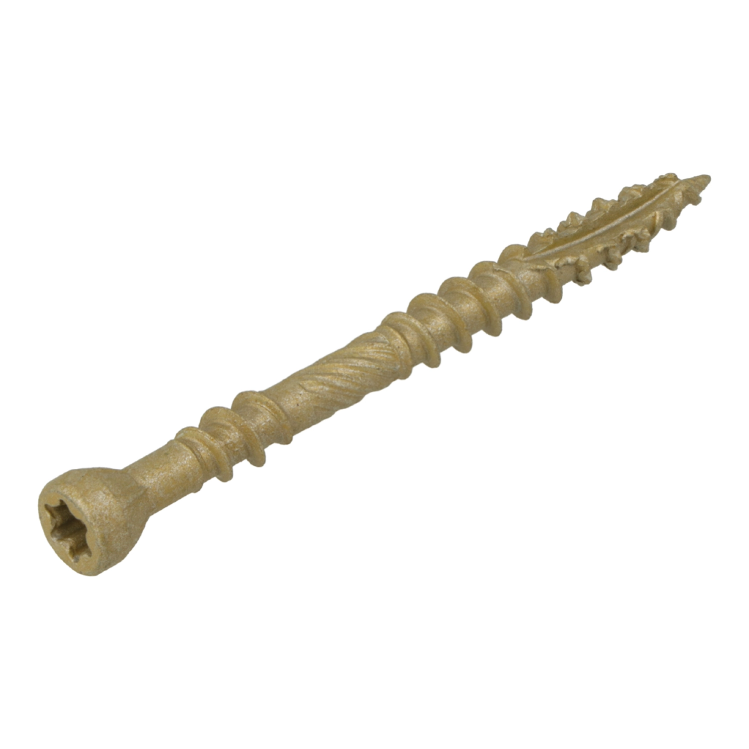 DynaPlus 0283.08.42001 Vlonderschroef - TX20 - 5.0 x 60/35mm - 60 graden Platkop - Deeldraad - Verzinkt (200st)-image