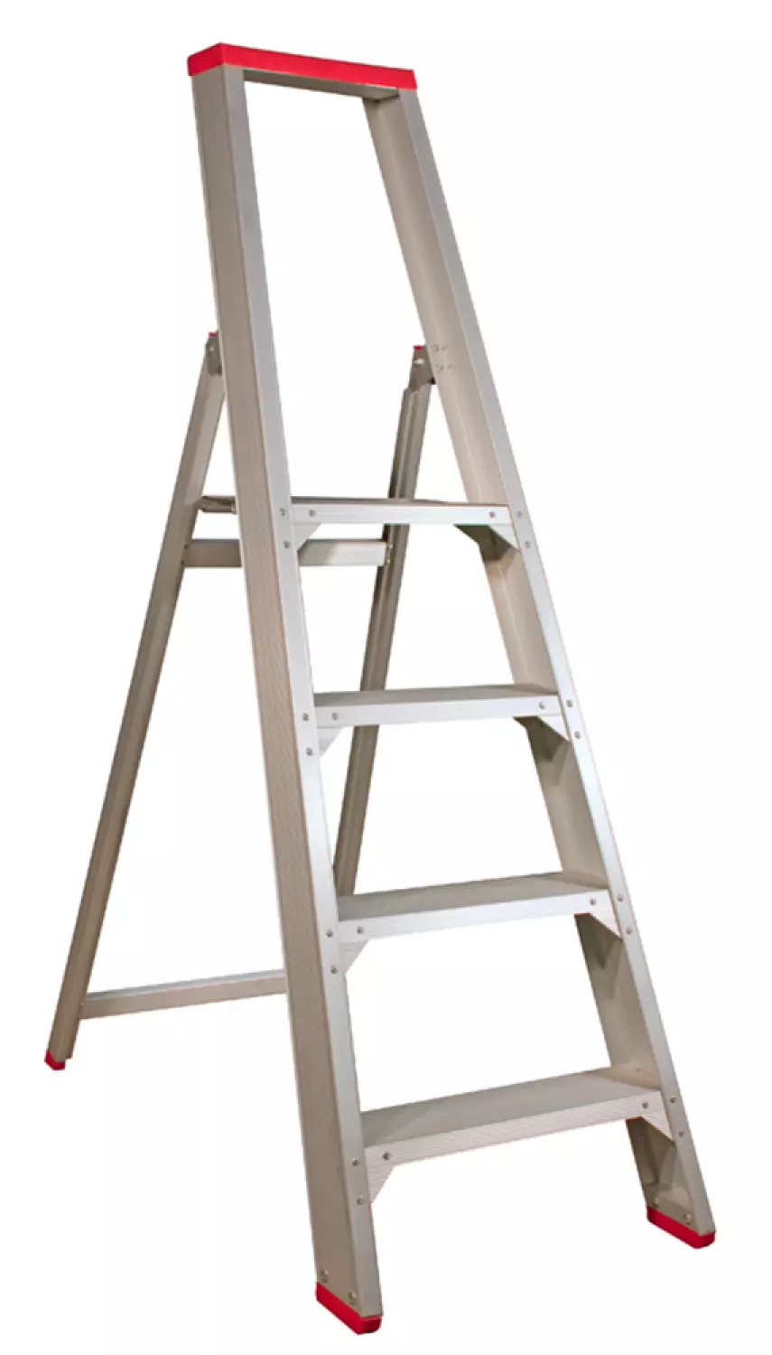 Little Jumbo 4741000104 SuperPRO Trap - Enkel - Aluminium - 4 treden - max. werkhoogte 2.95 m.-image