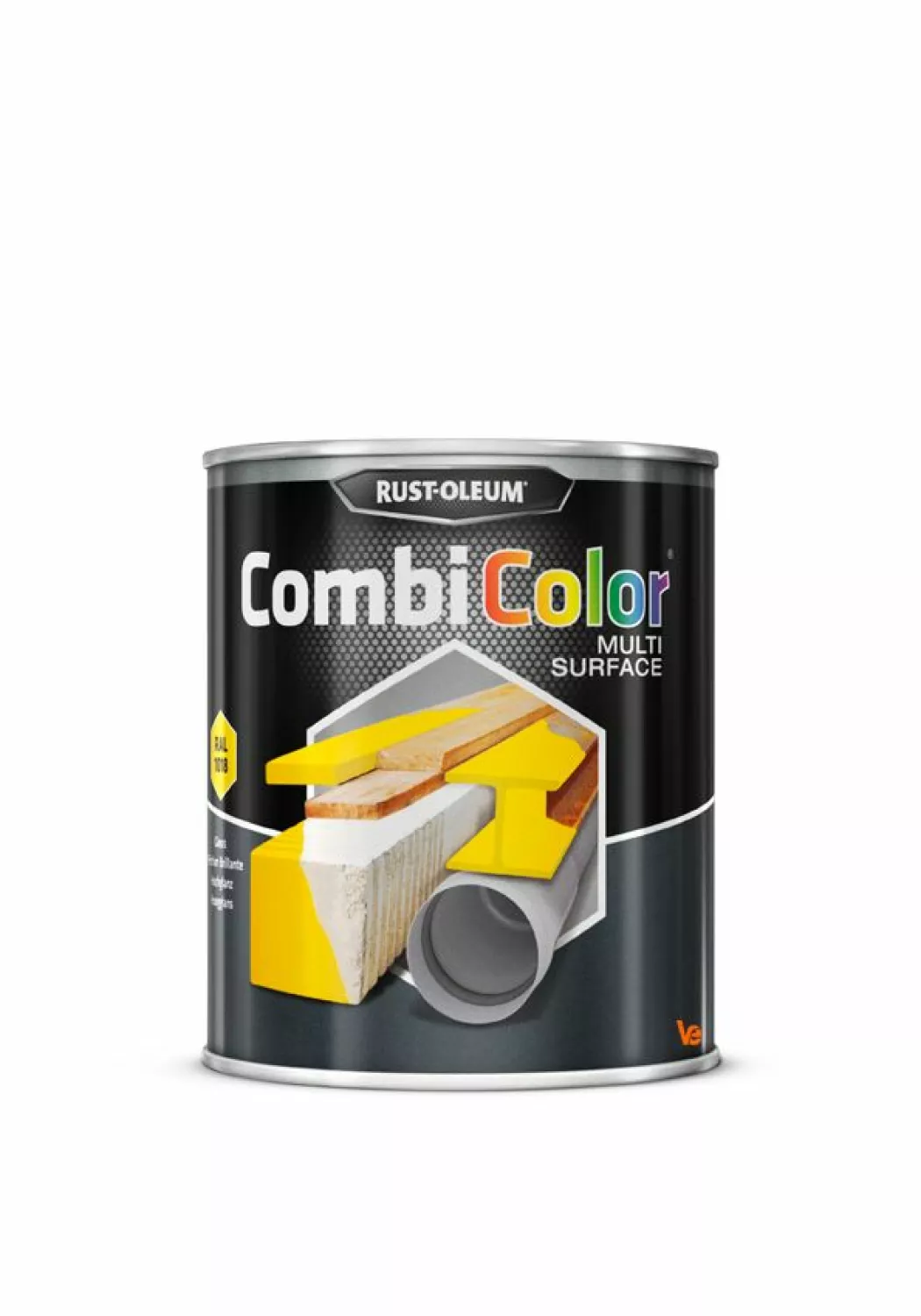 Rust-Oleum Combicolor Multi-Surface Gloss - RAL 9005 gitzwart - 0,75L-image