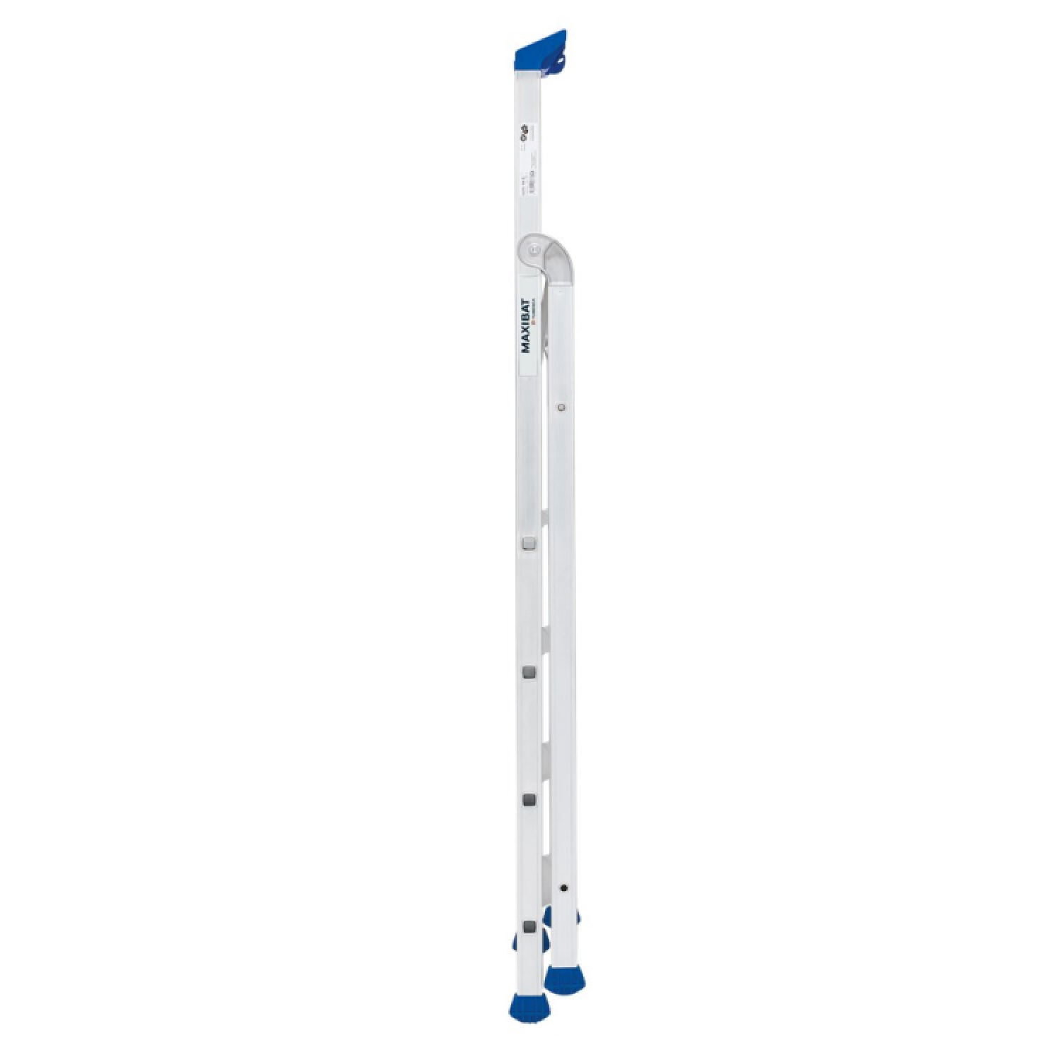 Little Jumbo 1223750104 Maxibat 2375 Trap - Enkel - Aluminium - 1 x 4 treden - max. werkhoogte 2,89m-image