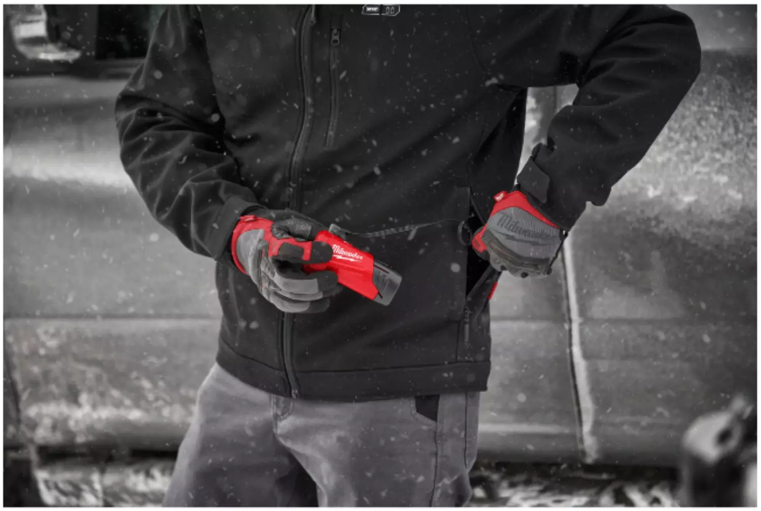 Milwaukee M12 HJBL5-0 (XL) premium heated jacket - zwart-image