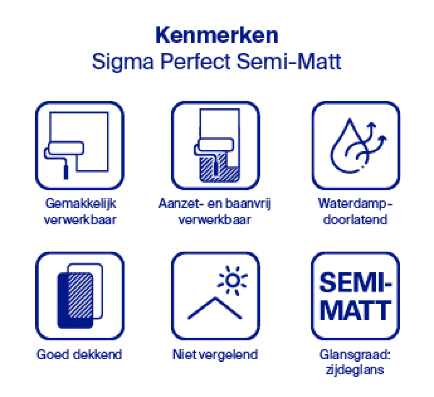 Sigma Perfect Semi-Matt - op kleur gemengd - 10L-image