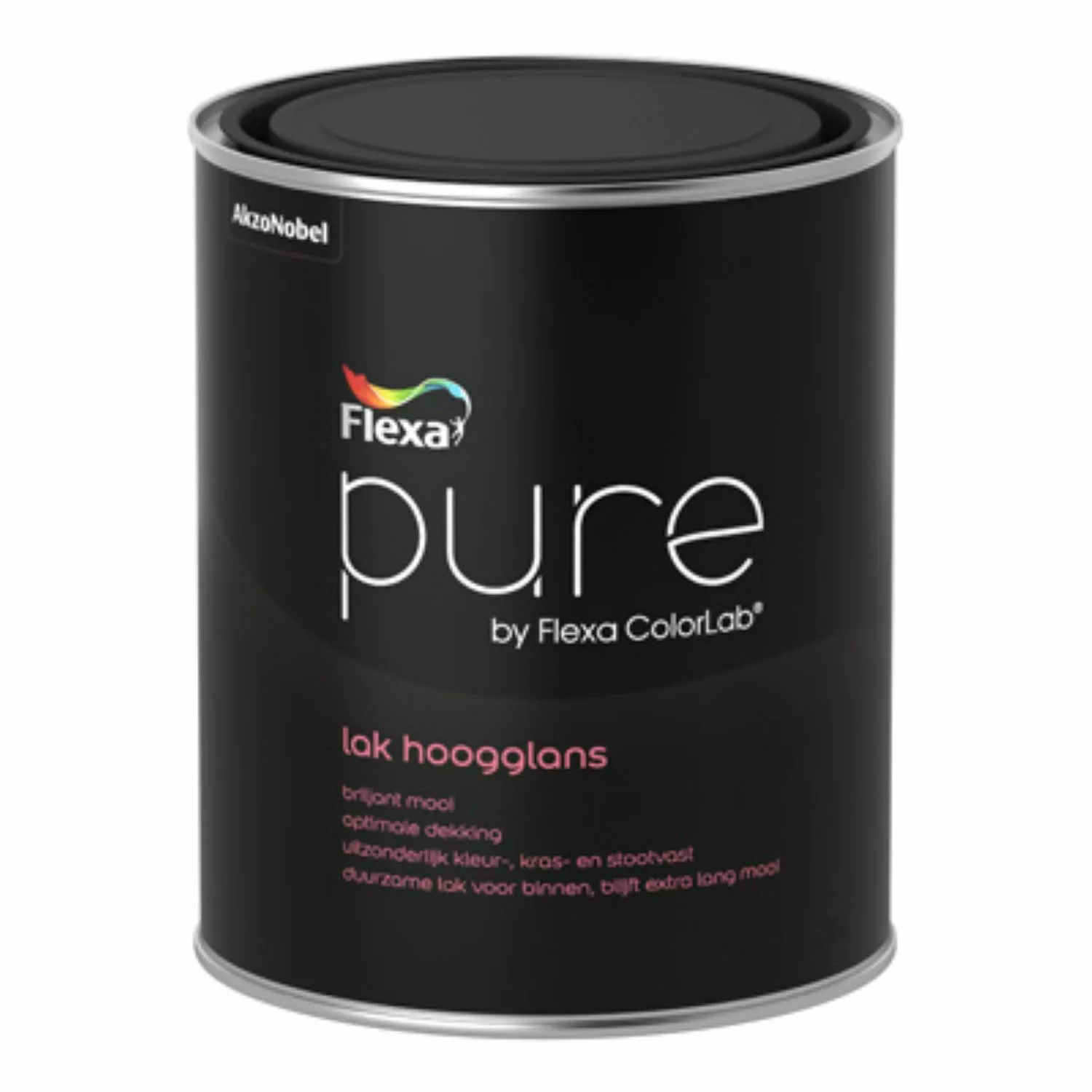 Flexa Pure Lak Hoogglans - op kleur gemengd - 1L-image