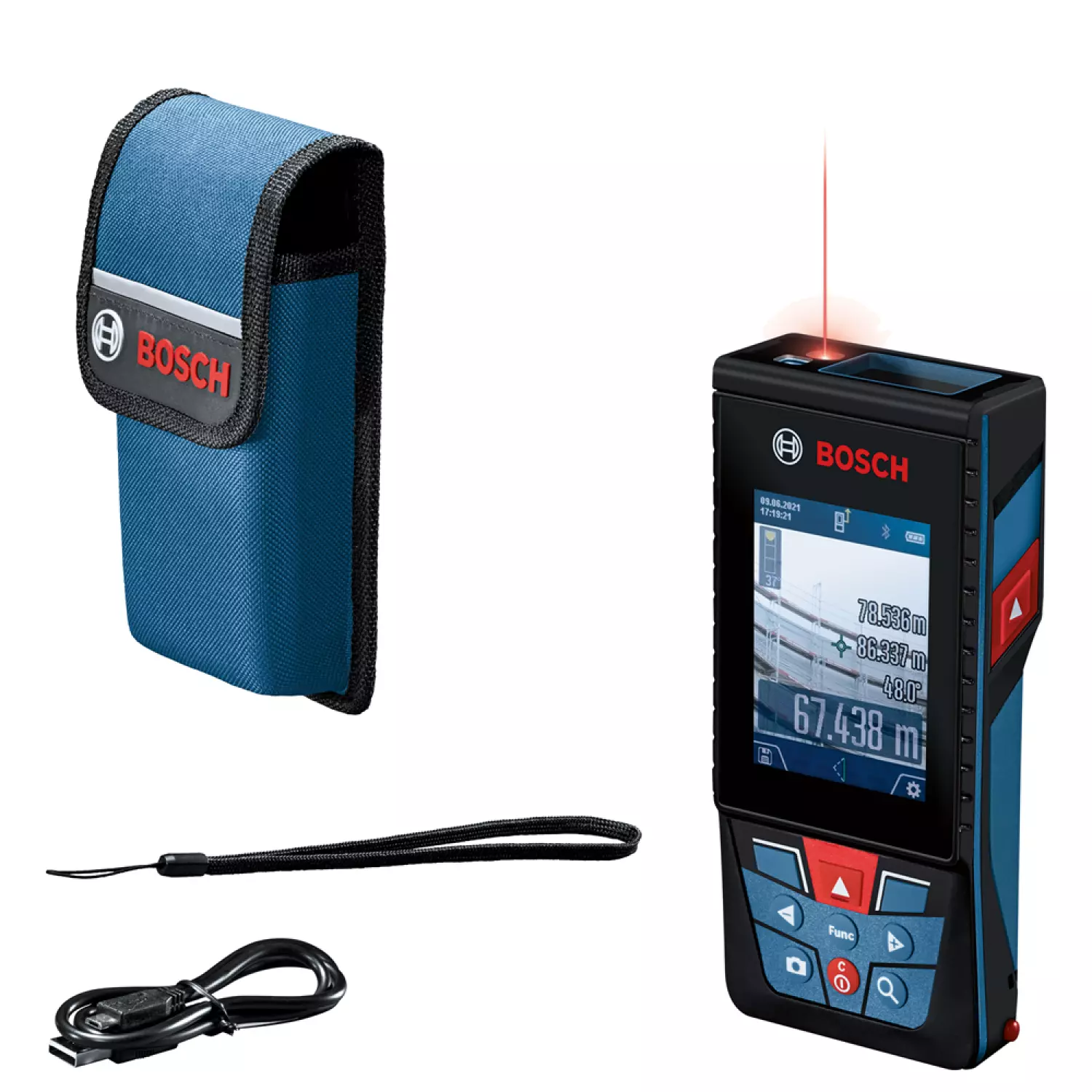 Bosch GLM 150-27 C Afstandsmeter in tas - 150m