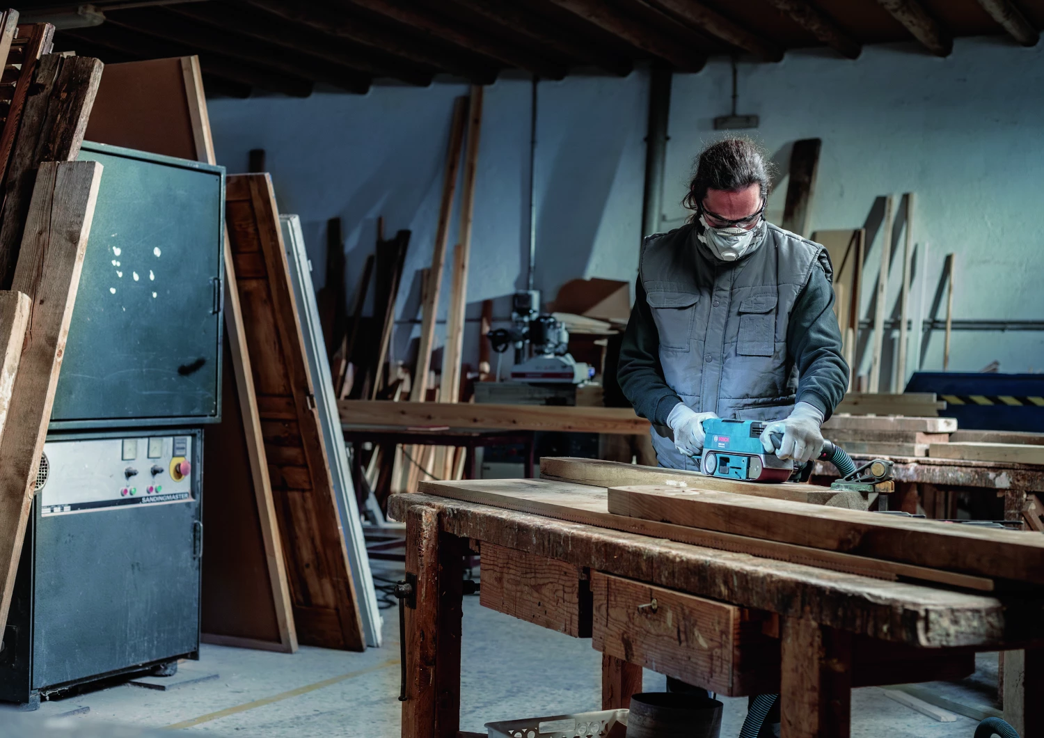 Bosch 2608606082 Schuurband X440 - K80 - 75 x 533mm (10st)-image