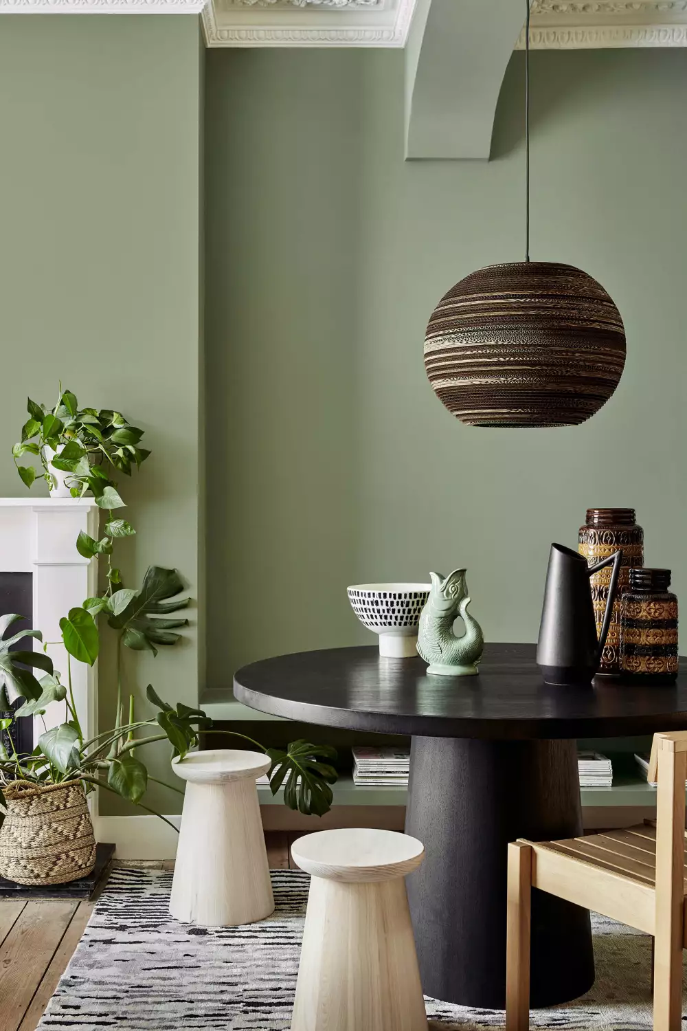 Little Greene Intelligent Floor Paint - Sage Green No. 80 - 1L-image
