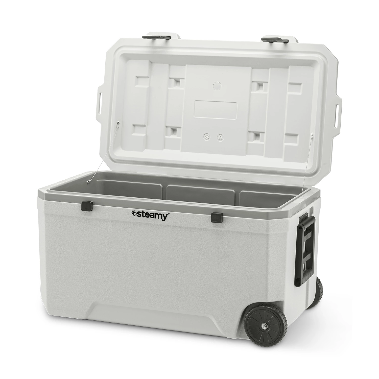 Steamy SCM120W Marine 120 Koelbox op wielen - 120L - Wit-image