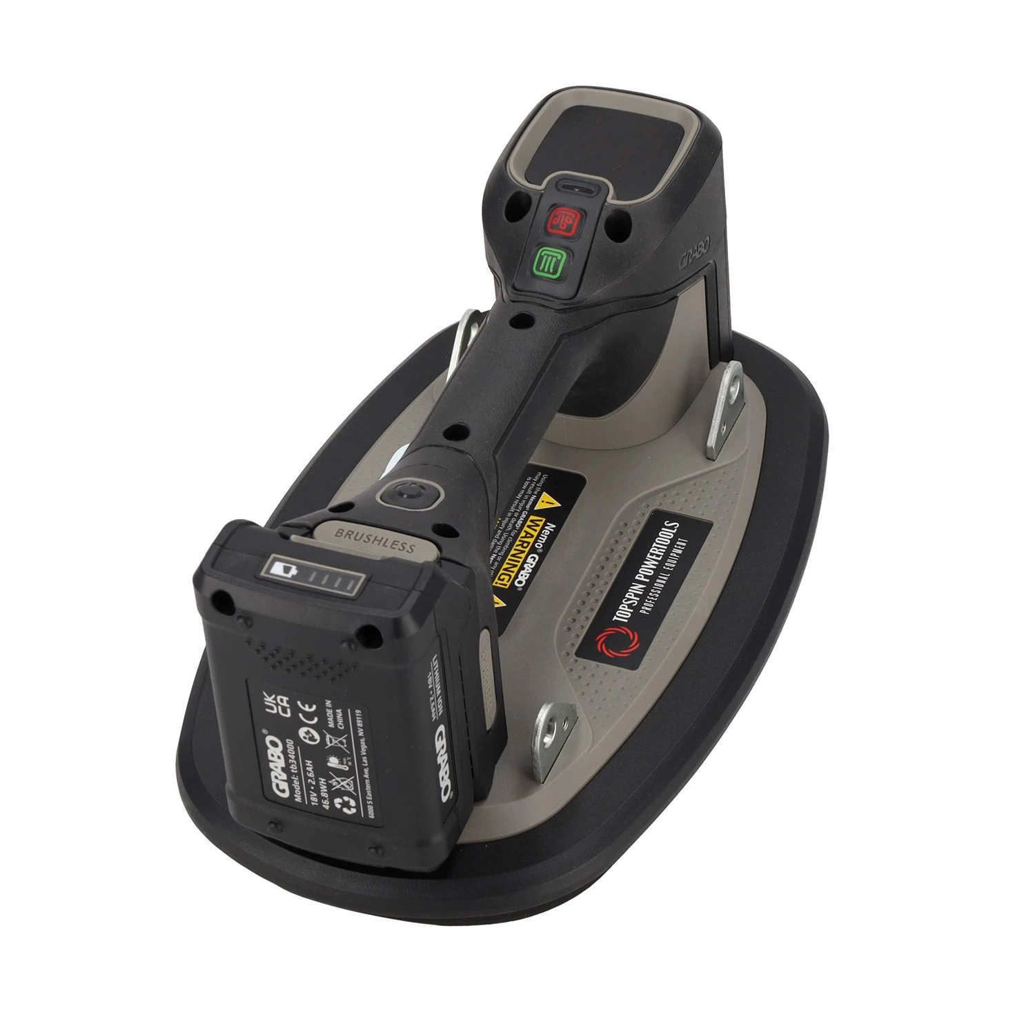 Grabo Pro Brushless Elektrische Vacuüm Tegeldrager Tool only set in systainer - 120kg-image