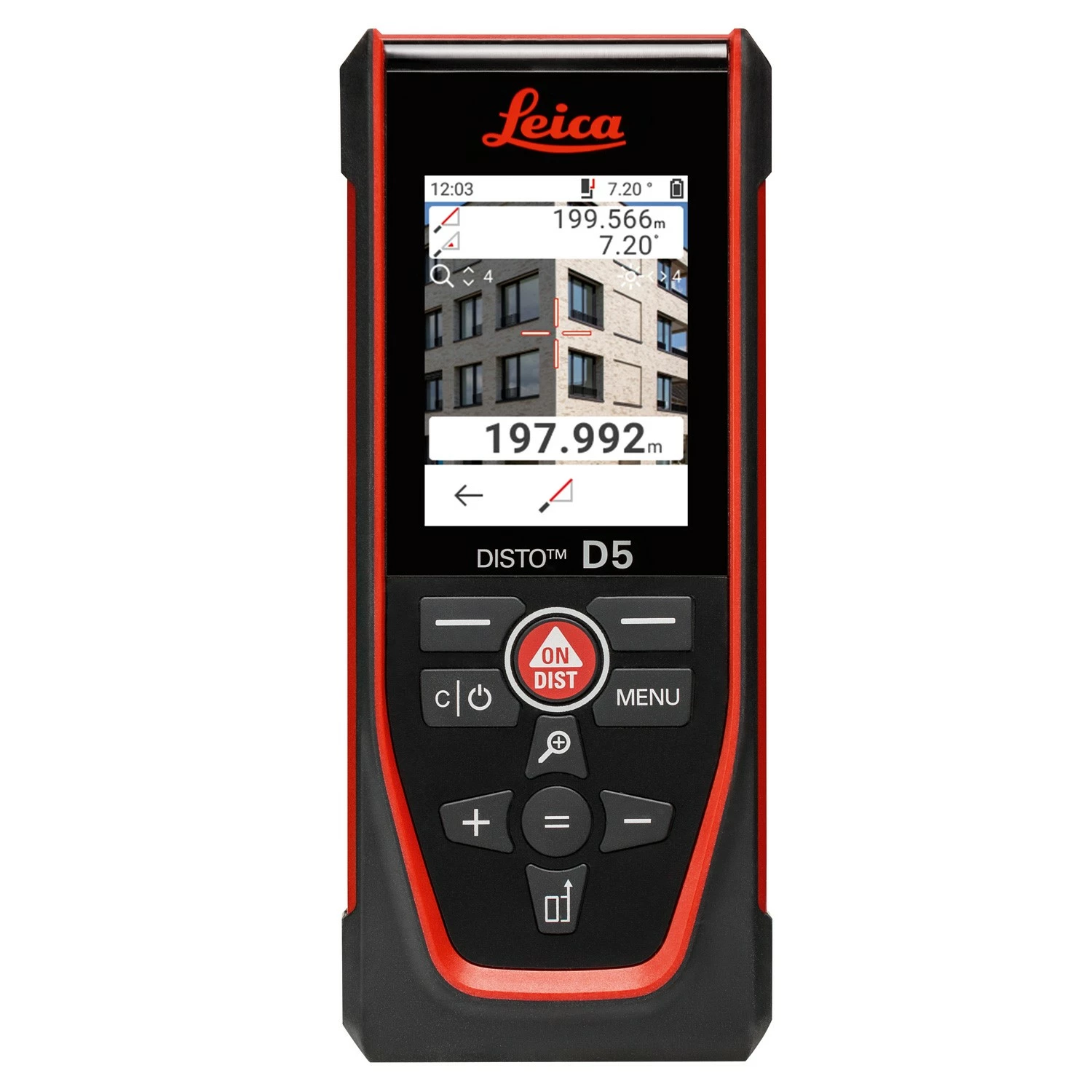 Leica Disto D5 Afstandsmeter in tas - Bluetooth - 200m - IP54-image
