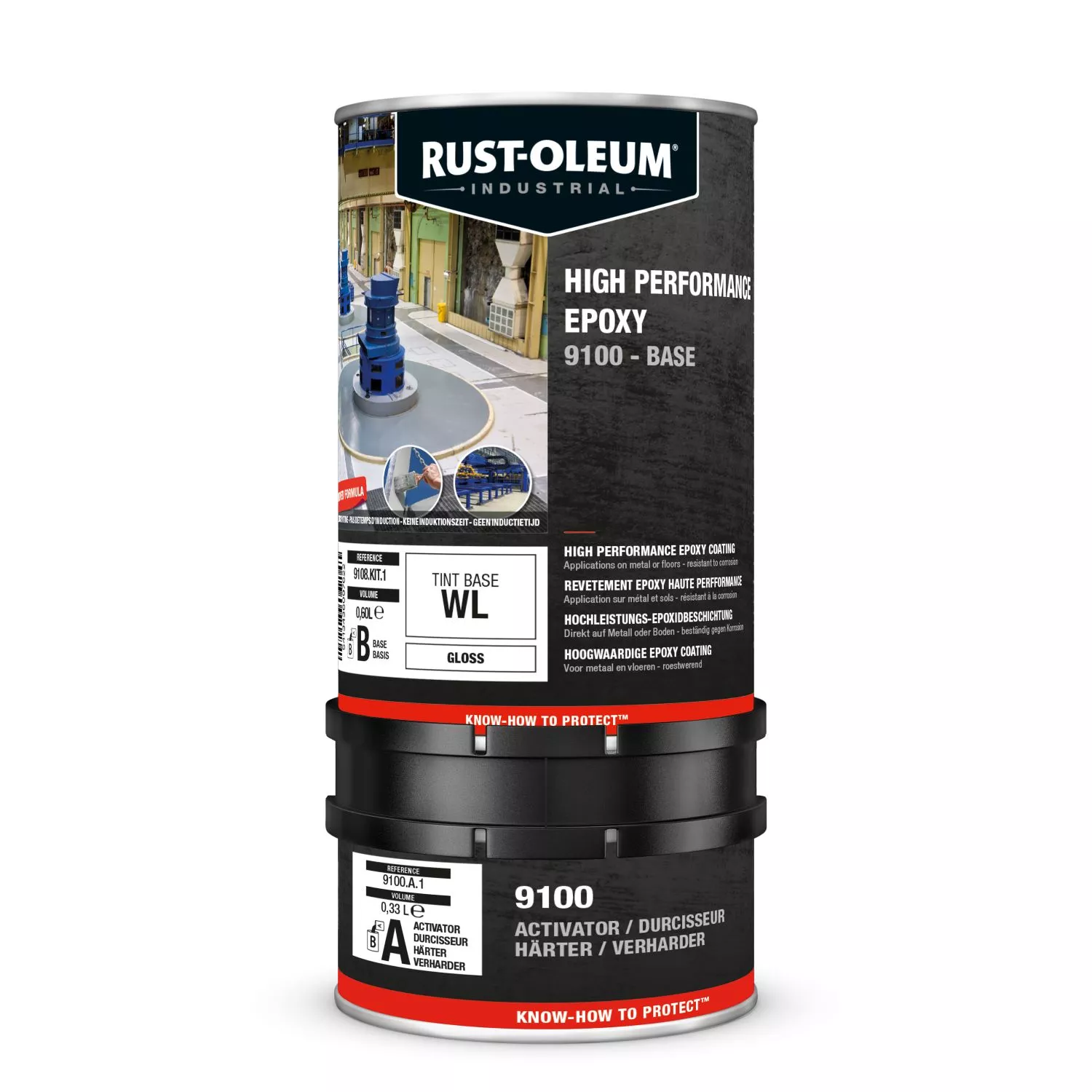 Rust-Oleum 9100 Epoxy Coating Kit