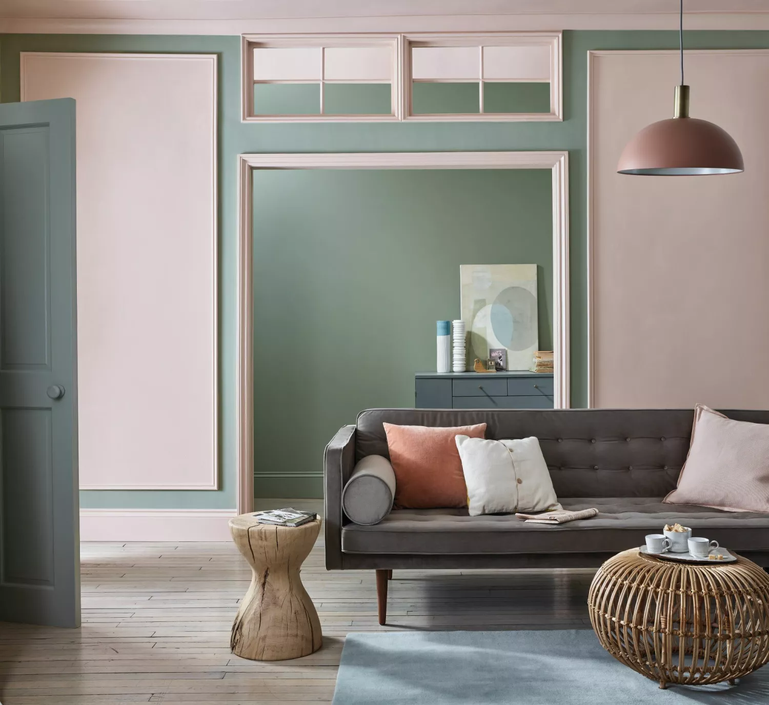 Farrow & Ball Modern Eggshell Lichen No.19 - 0,75L-image