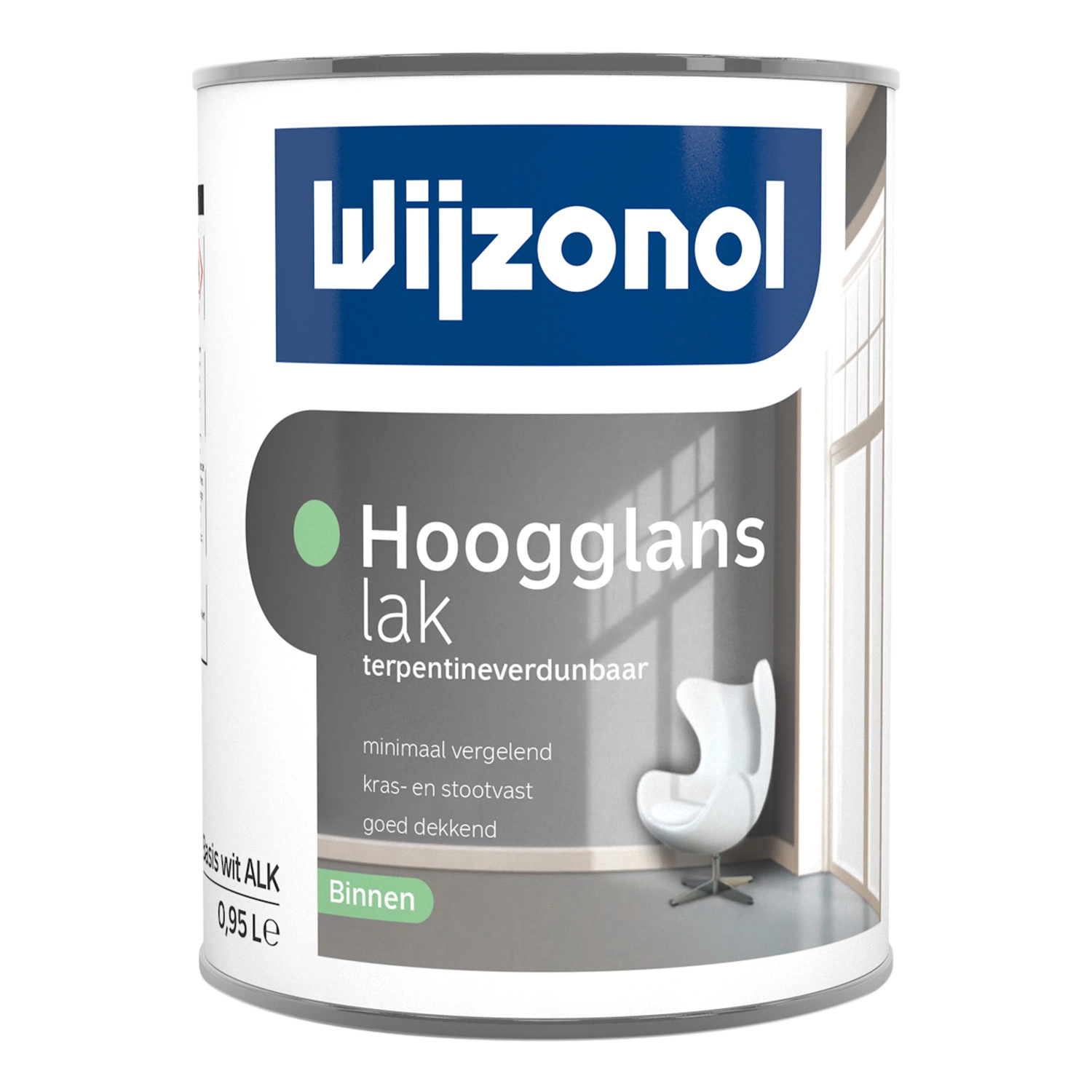 Wijzonol Hoogglanslak Interieur terpentineverdunbaar - op kleur gemengd - 1L-image