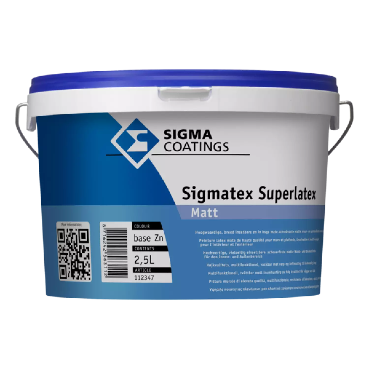 Sigma Sigmatex Superlatex Matt Basis Zn 2,5 L-image