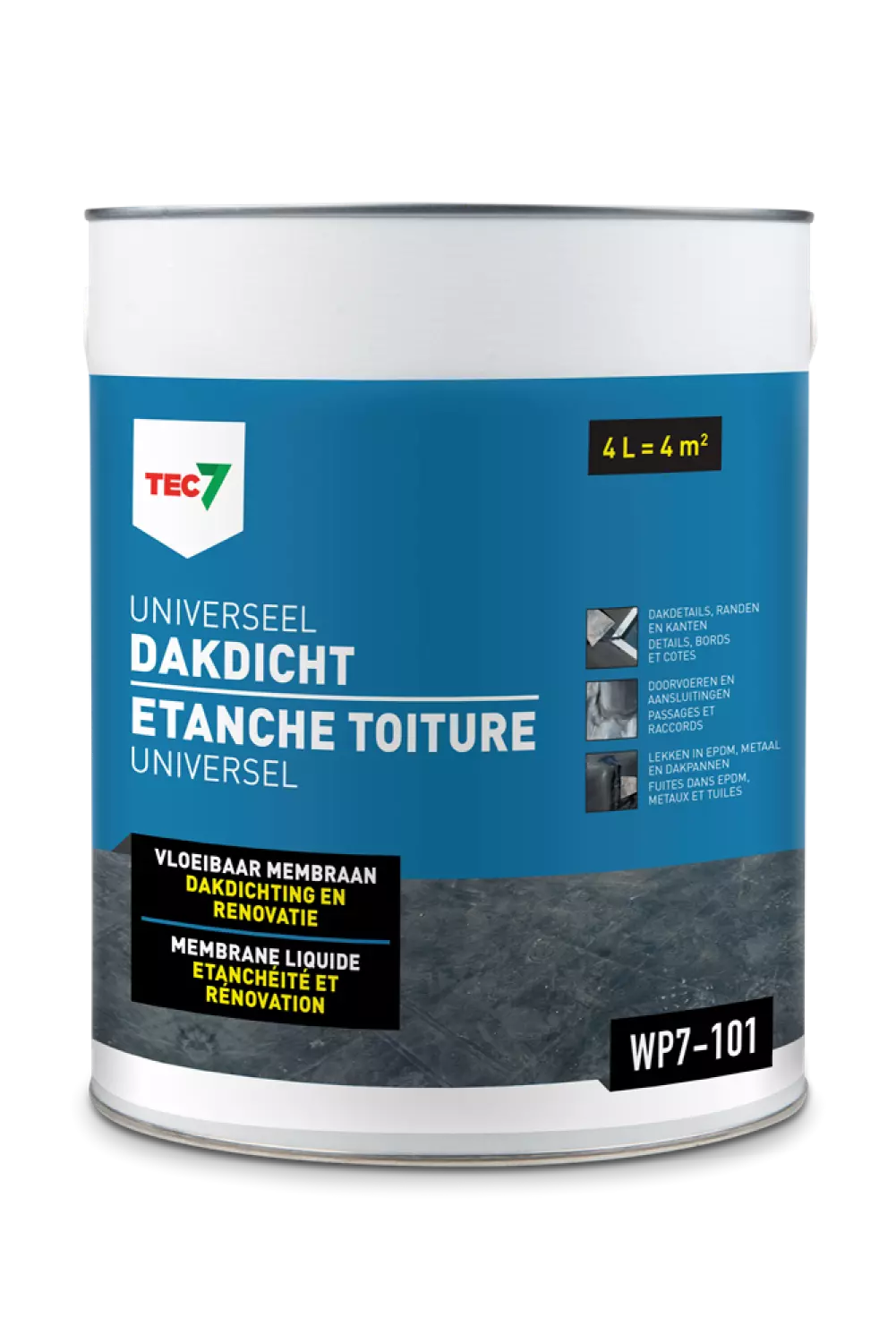 TEC7 WP7-101 Universeel Dakdicht - 4L-image