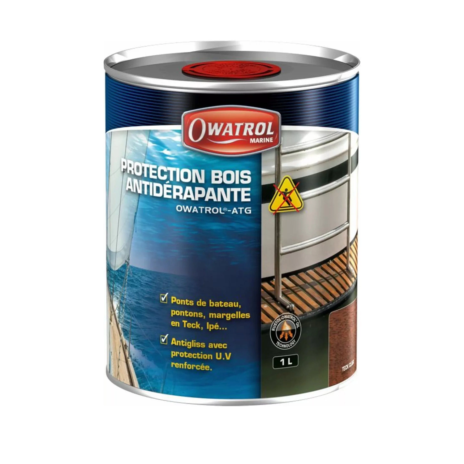 Owatrol Atg Antislipbeits Helder Teak 1L-image