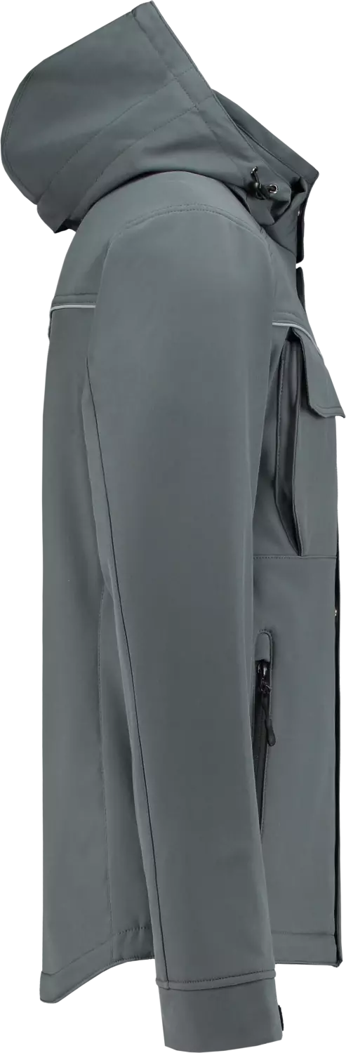 Workman 2537 Softshell Jacket Winter - Graphite - 5XL-image