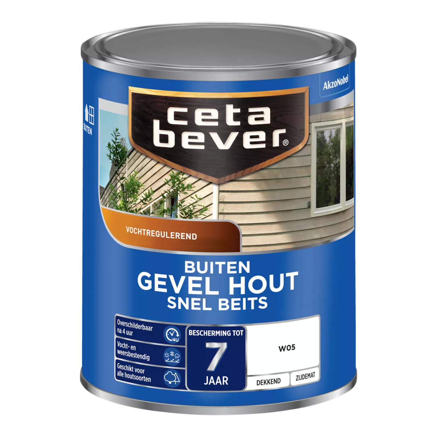 Cetabever Snelbeits Gevel Hout dekkend - op kleur gemengd - 1L-image