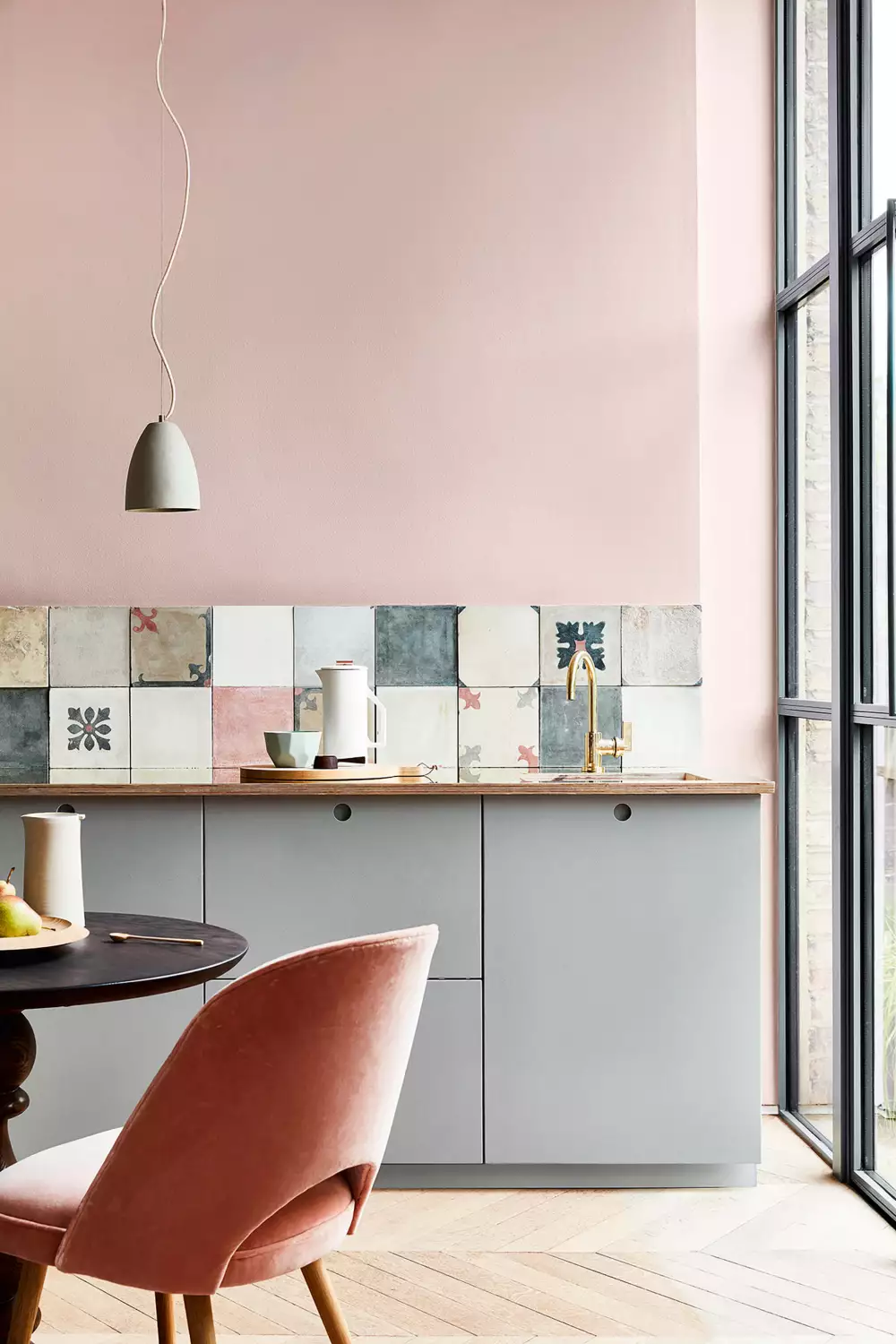 Little Greene Absolute Matt Emulsion - Light Peachblossom No. 3 - 10L-image