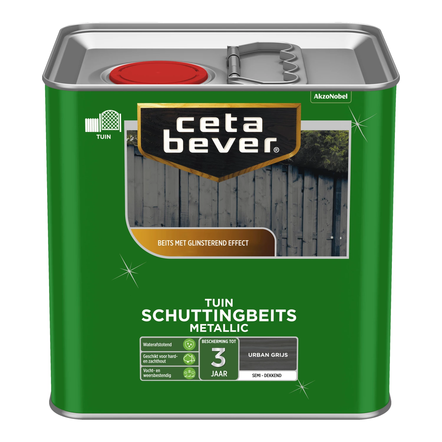 Cetabever Schuttingbeits - Urban Grijs - 2,5L-image