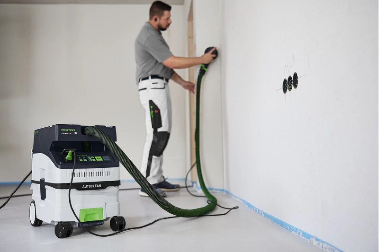 Festool CTL MIDI I AC Stofzuiger autoclean - 1200W - L-Klasse - 15L