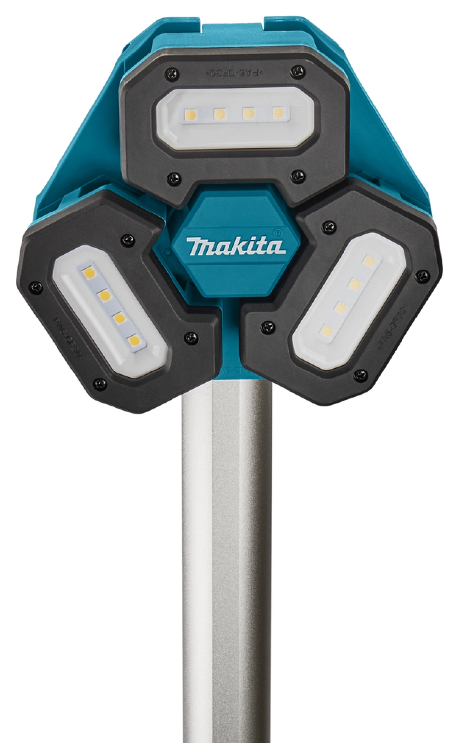 Makita NLADML814 14.4V - 18V Li-Ion accu bouwlamp op statief - 3 spots - 100-220cm - 3000 lumen-image