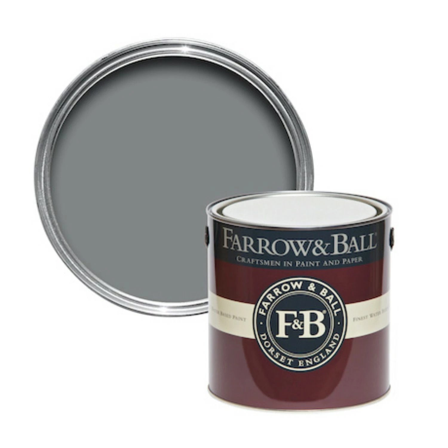 Farrow & Ball Full Gloss Plummett No. 272 - 0,75L-image