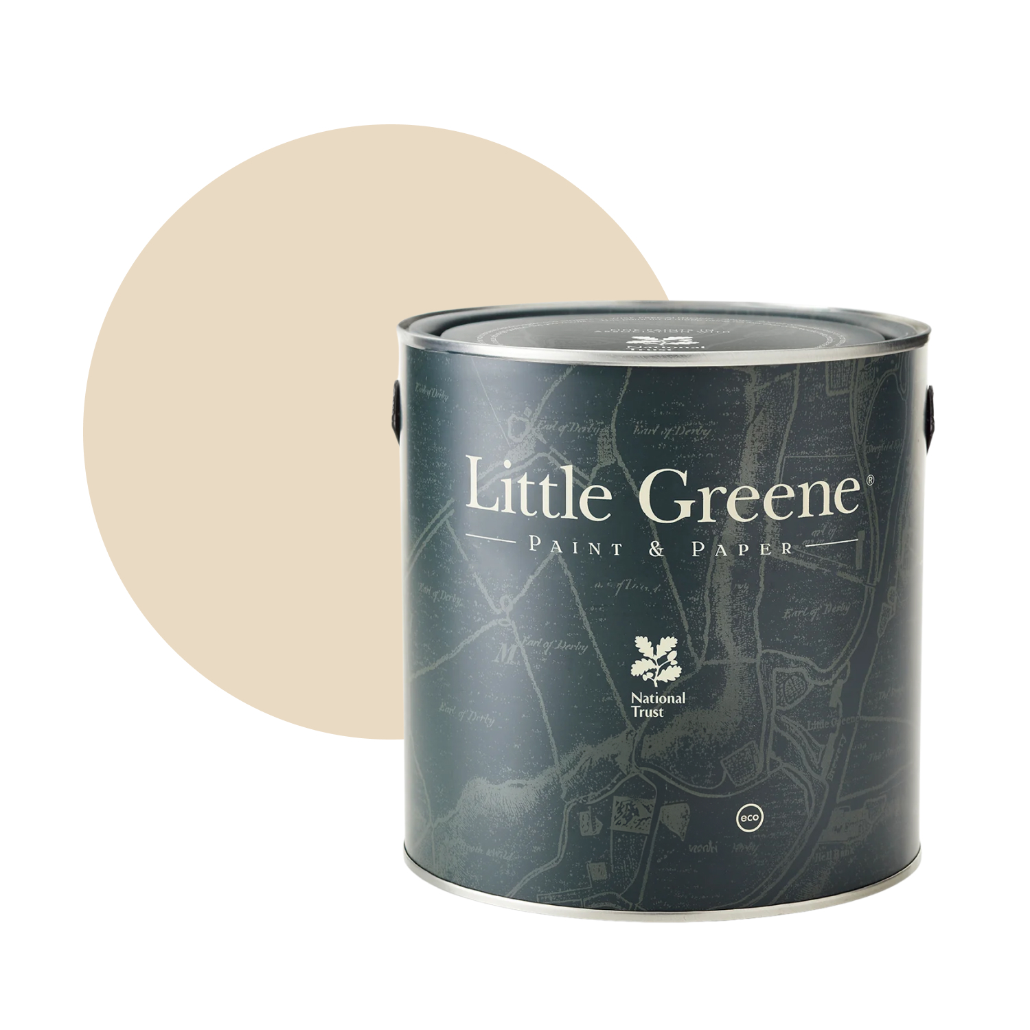 Little Greene Intelligent Floor Paint - Beauvais Lilac No. 29 - 2,5L-image