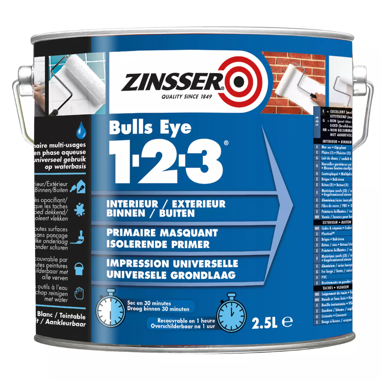 Zinsser Bulls Eye 1-2-3-image