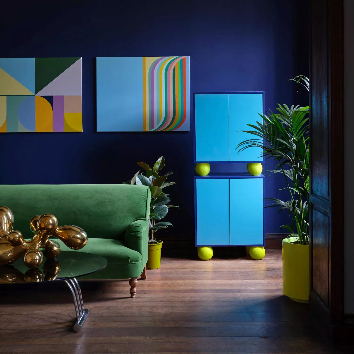 Farrow & Ball Estate Emulsion Blue Maize CB11 5 L-image