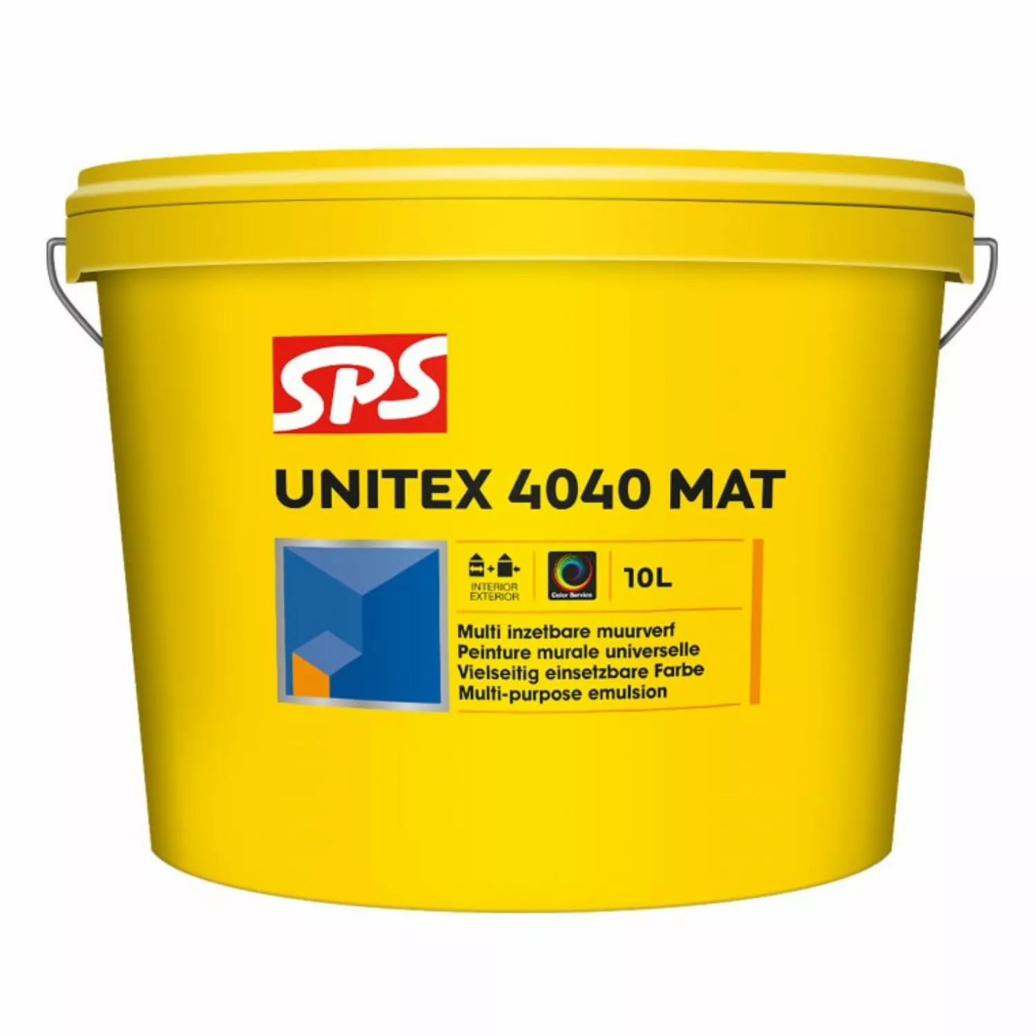 SPS Unitex 4040 Mat Muurverf - op kleur gemengd - 10L-image