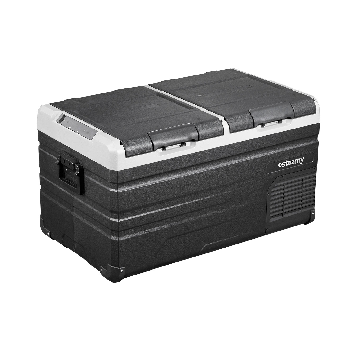 Steamy-E SECTW75 Dual Zone Elektrische Compressor Koelbox 72L-image