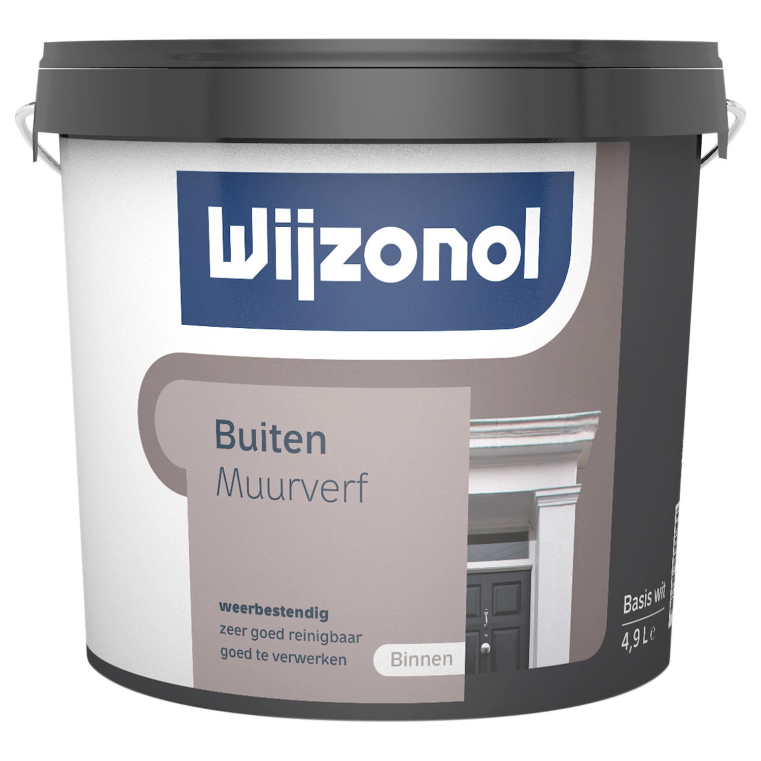Wijzonol Muurverf voor Buiten - op kleur gemengd - 5L-image