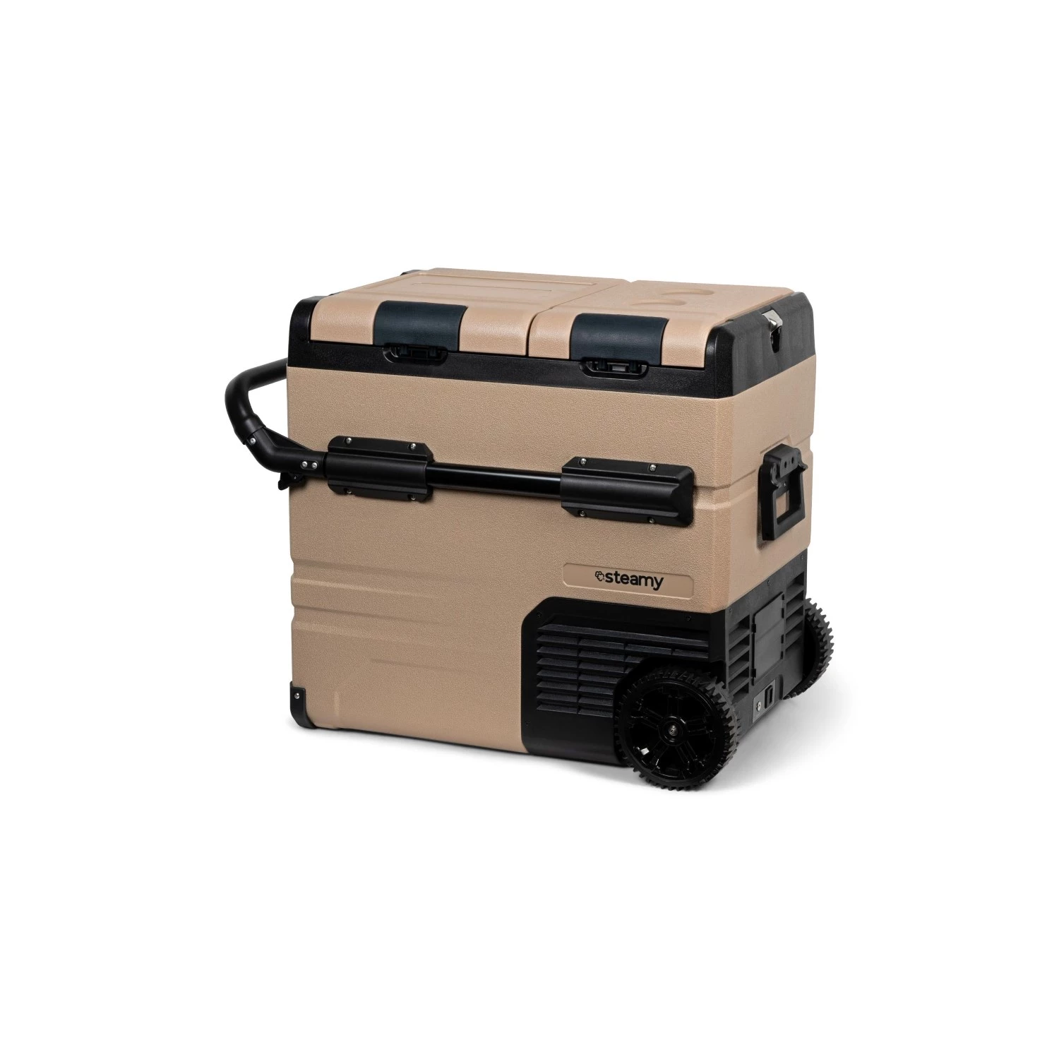 Steamy-E SECTAW55 Dual zone Elektrische Compressor Koelbox op wielen - 55L-image