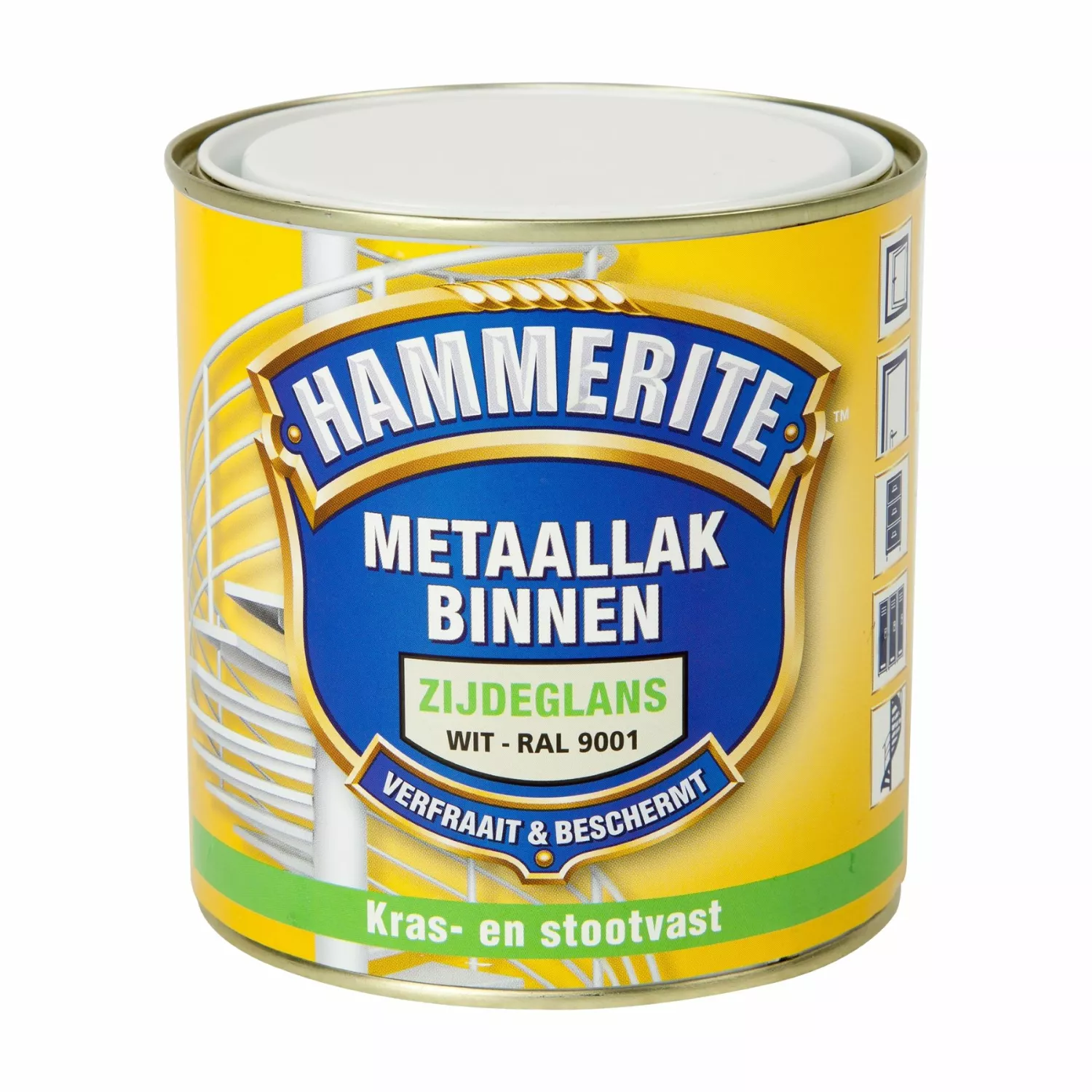 Hammerite Metaallak Binnen Krasvast Zijdeglans-image