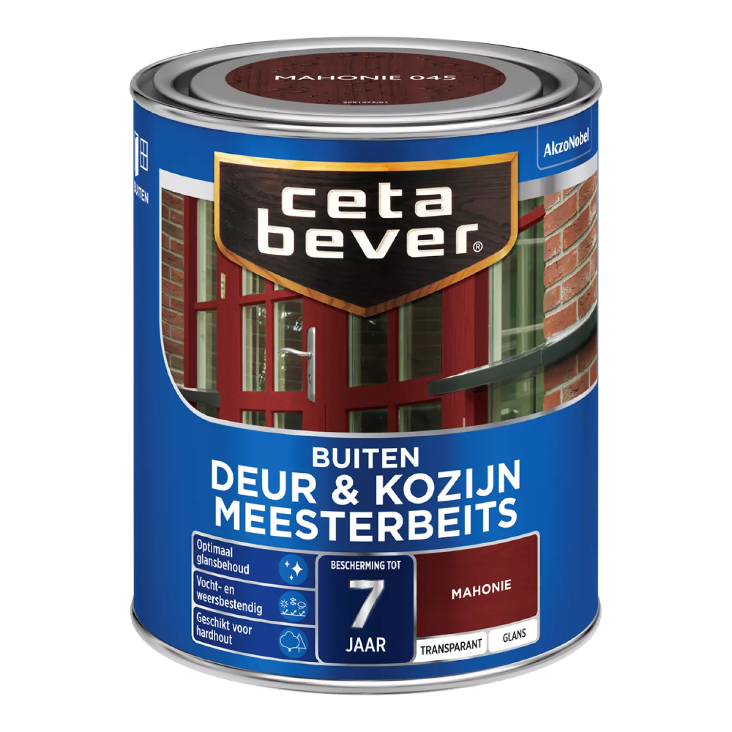 Cetabever Meesterbeits Deur En Kozijn Transparant Glans - Mahonie - 750ml-image