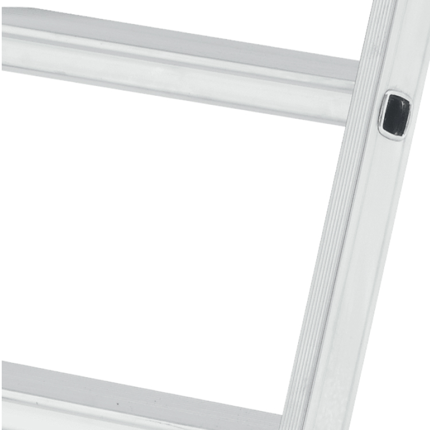 Little Jumbo 1223750104 Maxibat 2375 Trap - Enkel - Aluminium - 1 x 4 treden - max. werkhoogte 2,89m-image