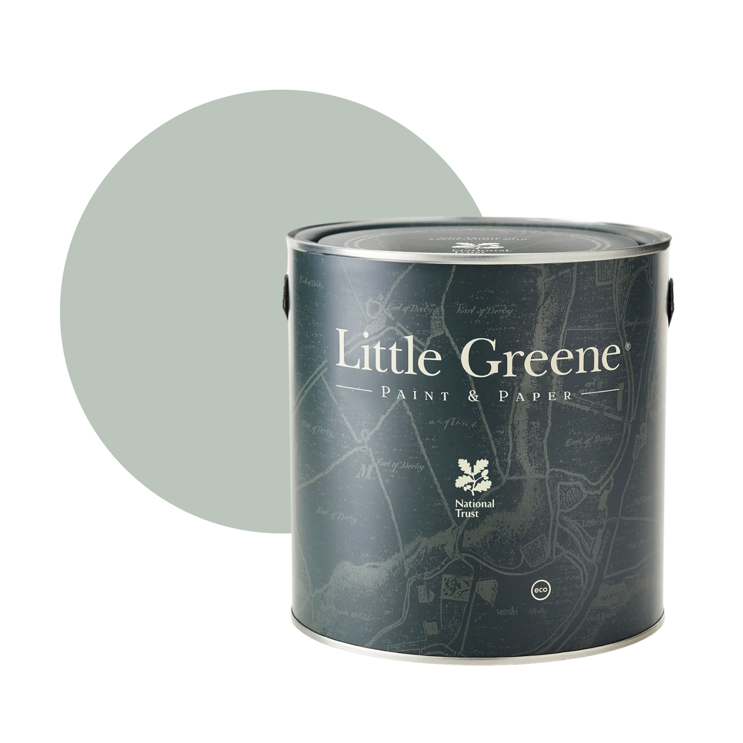 Little Greene Intelligent Matt Emulsion - Pearl Colour Dark No. 169 - 2,5L-image