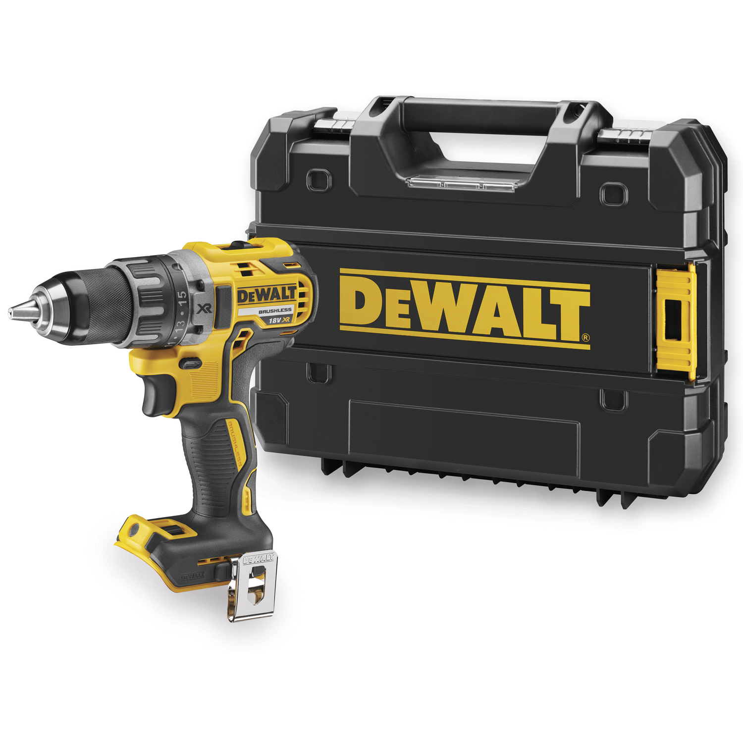 DeWALT DCD791NT 18V Li-ion XR accu boor-/schroefmachine body in TSTAK - koolborstelloos-image