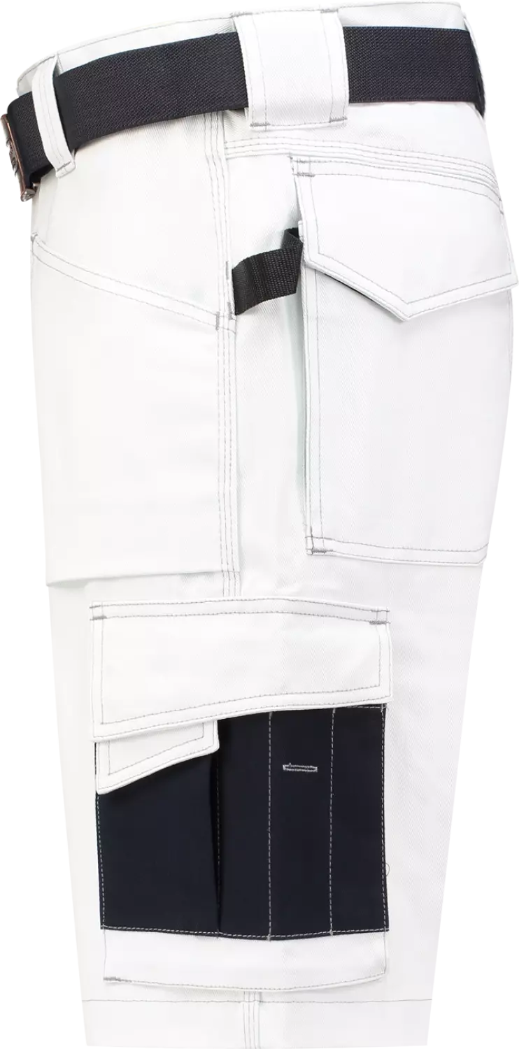 Workman 2003 D-Sign Bermuda Werkbroek - Wit - Maat 44 (30/32)-image