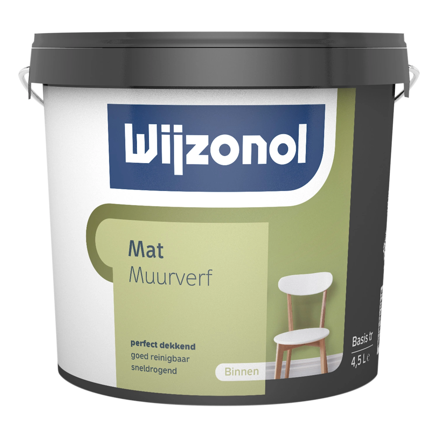 Wijzonol Muurverf Mat - op kleur gemengd - 5L-image