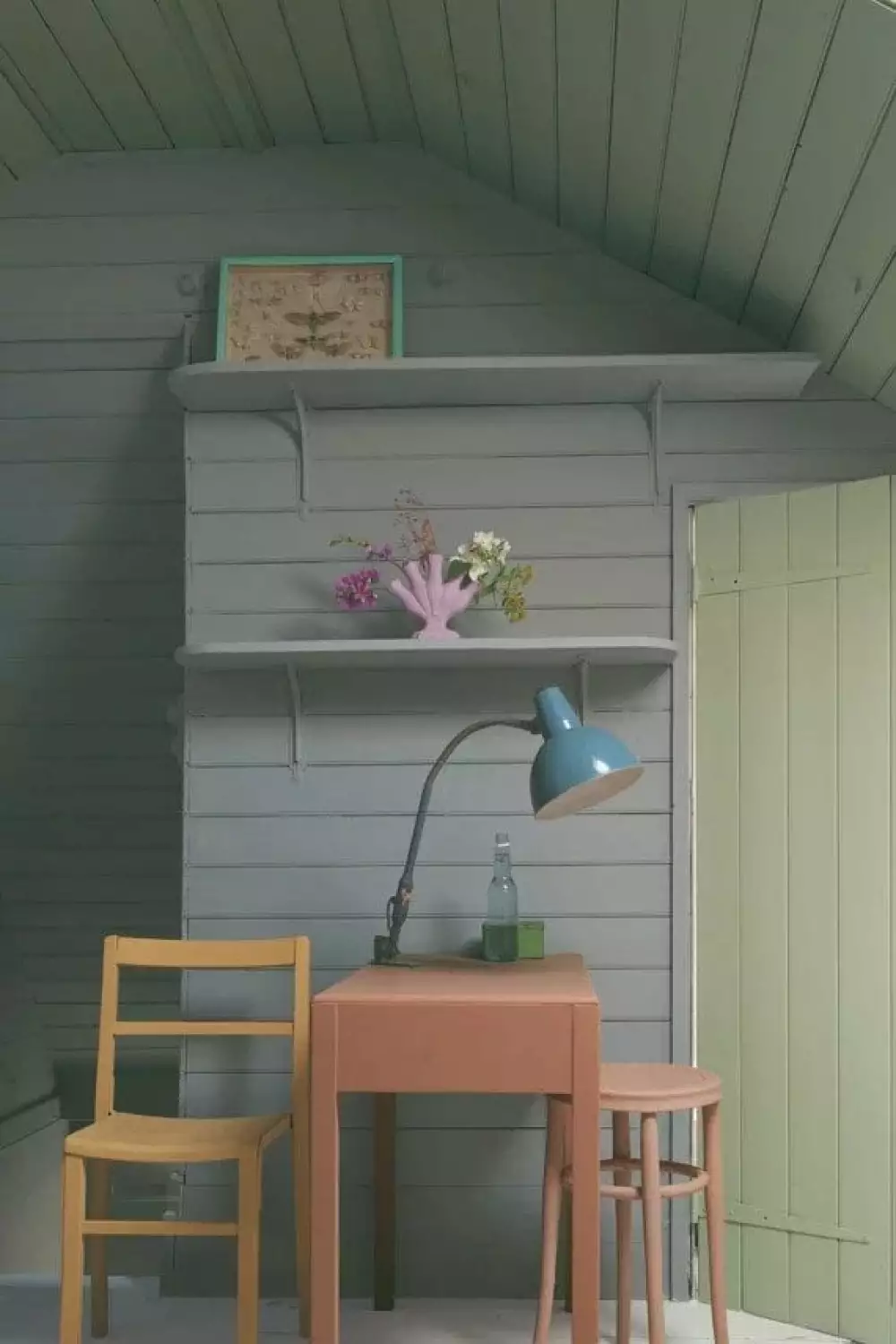 Farrow & Ball Modern Eggshell Manor House Gray No.265 0,75L-image