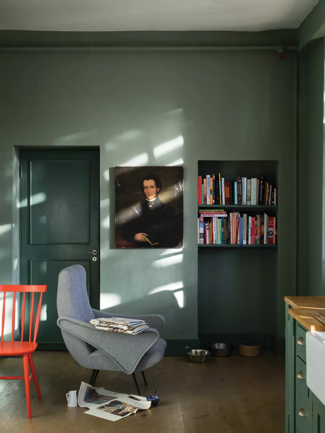 Farrow & Ball Full Gloss Green Smoke No.47 - 0,75L-image