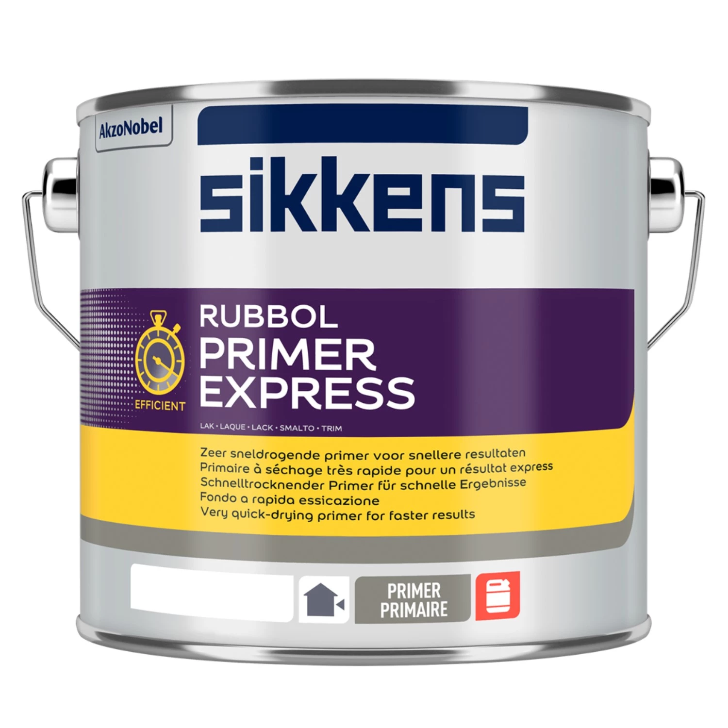 Sikkens Rubbol primer express - wit - 2,5L-image
