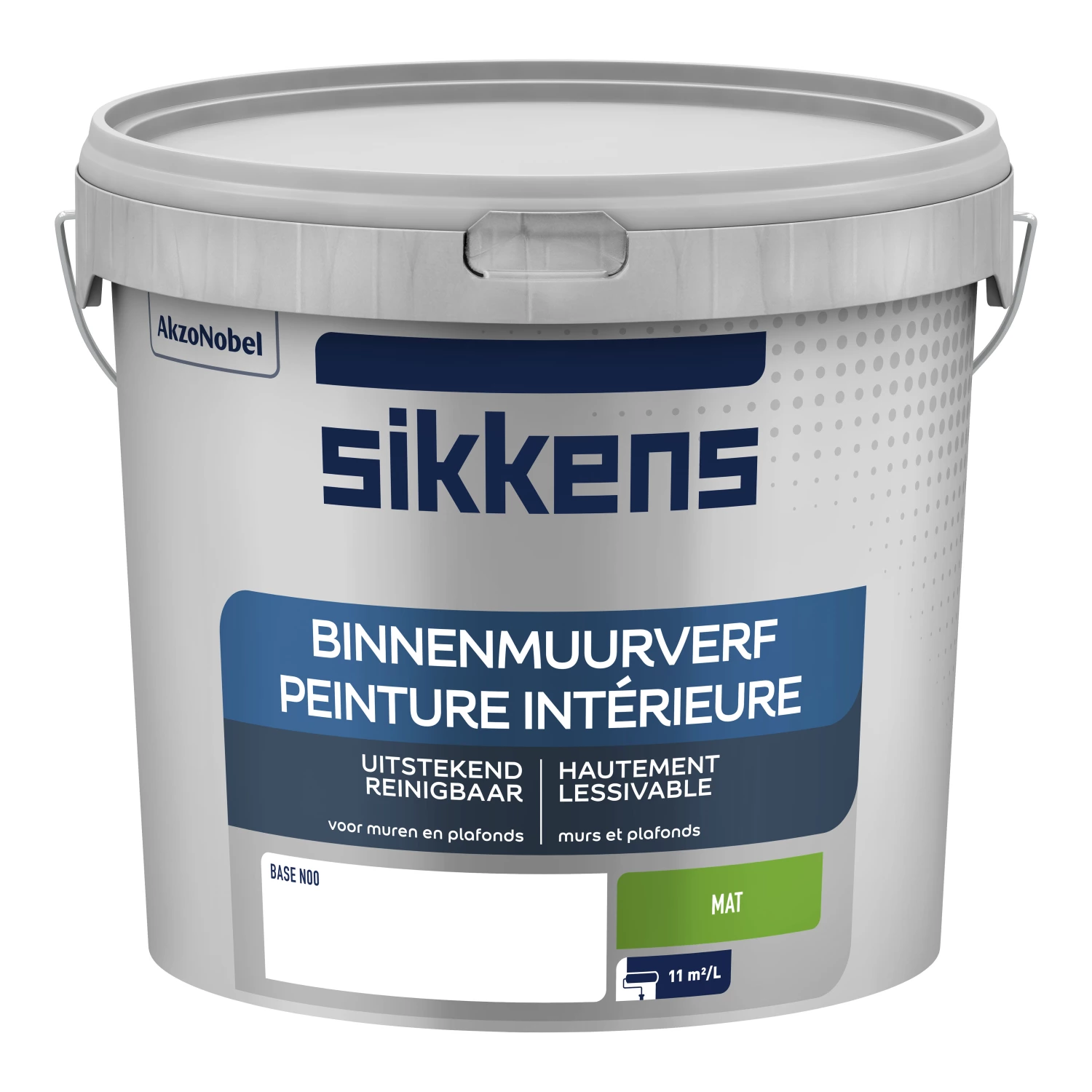 Sikkens Binnen Muurverf Mat - base n00 - 4,65L-image