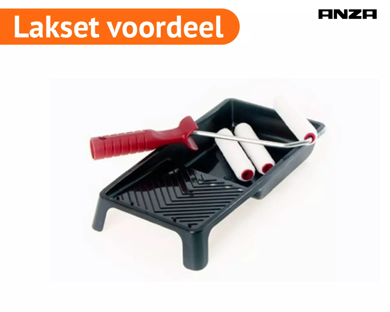 Anza PRO Viltroller Lakset 2+1 GRATIS voor alkydlak Set-image