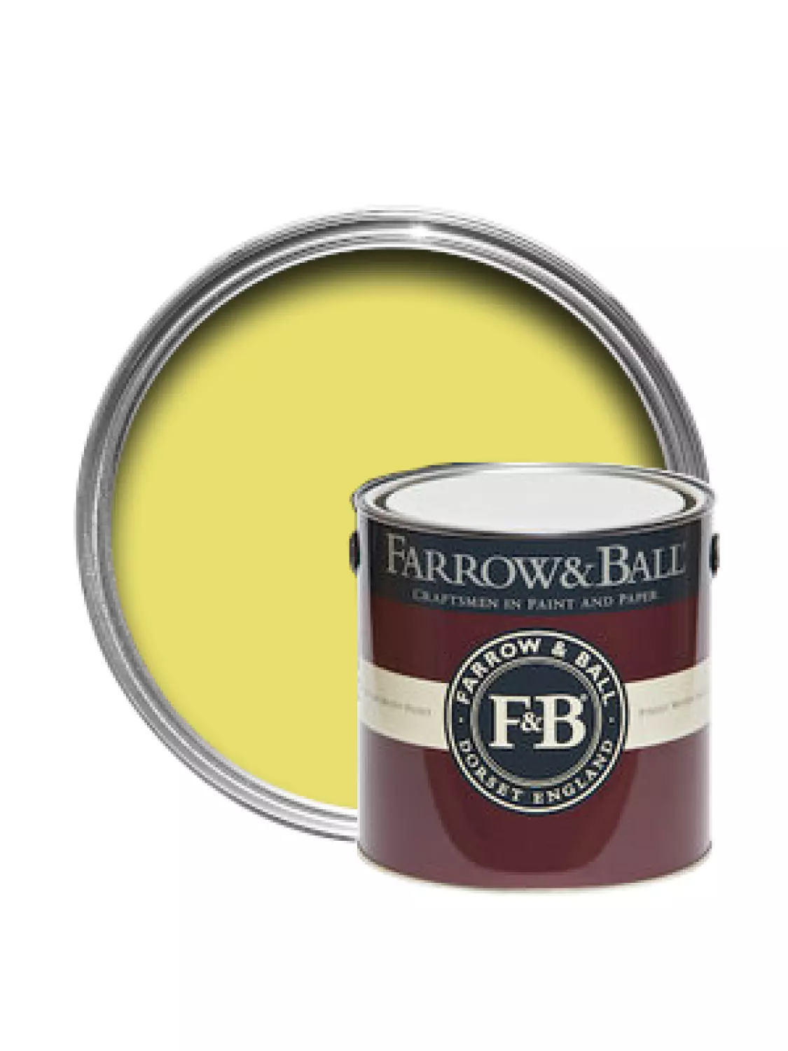 Farrow & Ball Flat Eggshell Citrona No.CC3 - 750ml-image