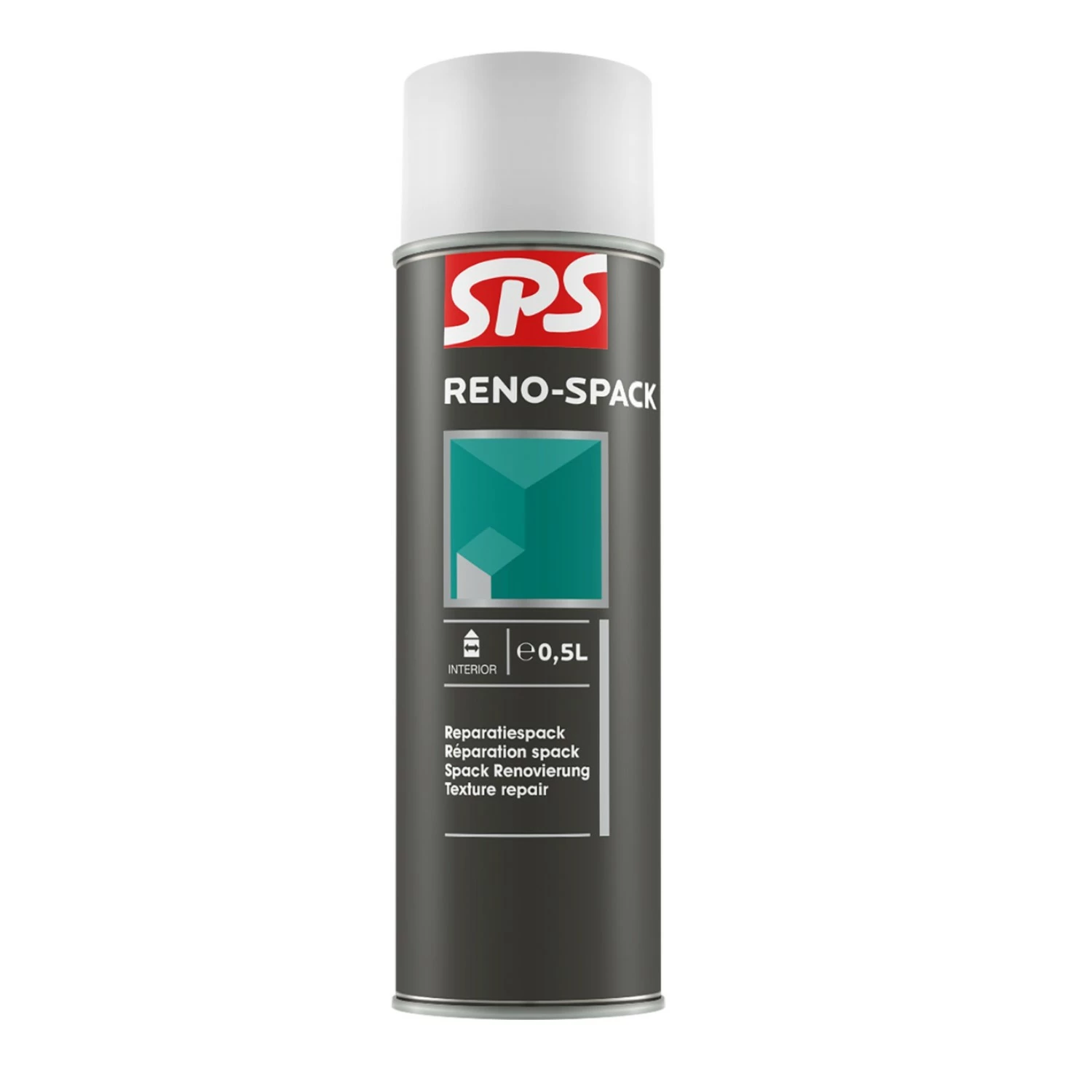 SPS Reno-Spack Structuur reparatiemiddel voor binnen - wit - 500ml-image